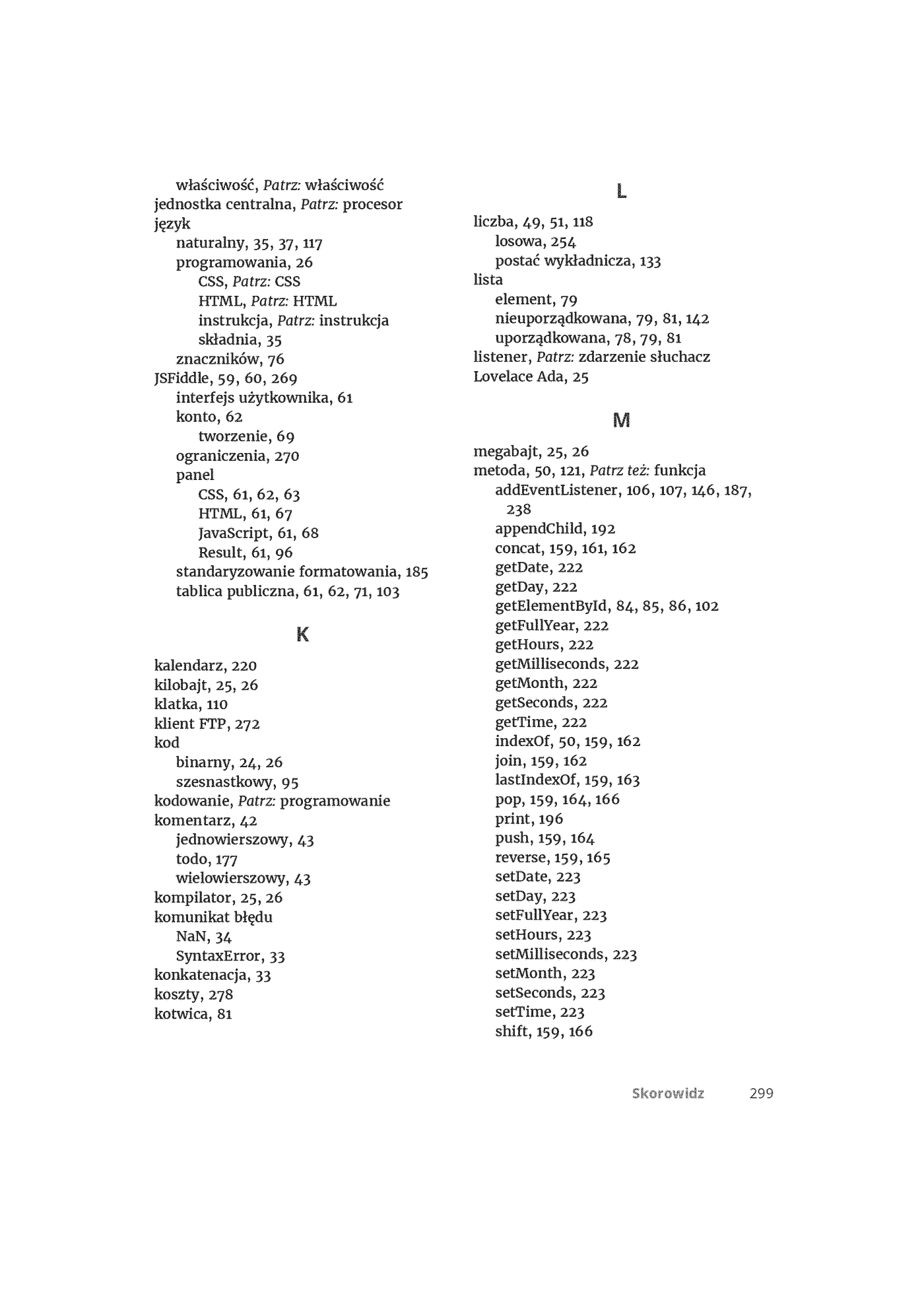 Fragment „JavaScript dla dzieci dla bystrzaków” — strona 27 z 30