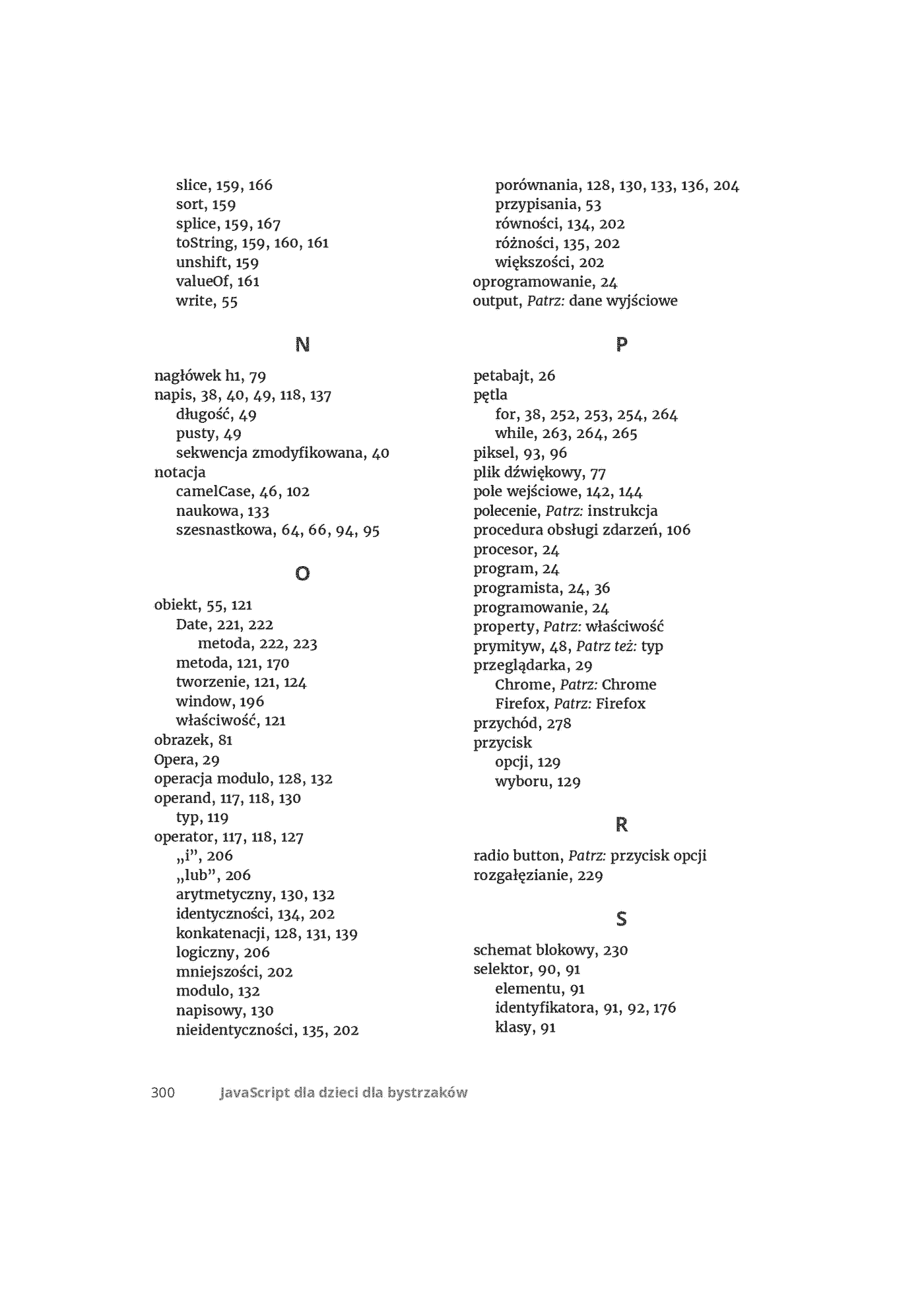 Fragment „JavaScript dla dzieci dla bystrzaków” — strona 28 z 30