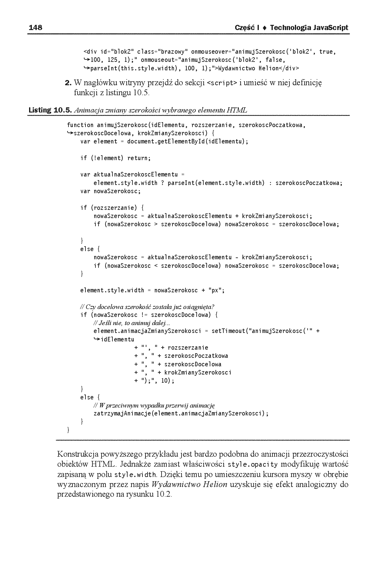 Fragment „JavaScript i jQuery. Kompletny przewodnik dla programistów interaktywnych aplikacji internetowych w Visual Studio” — strona 12 z 30