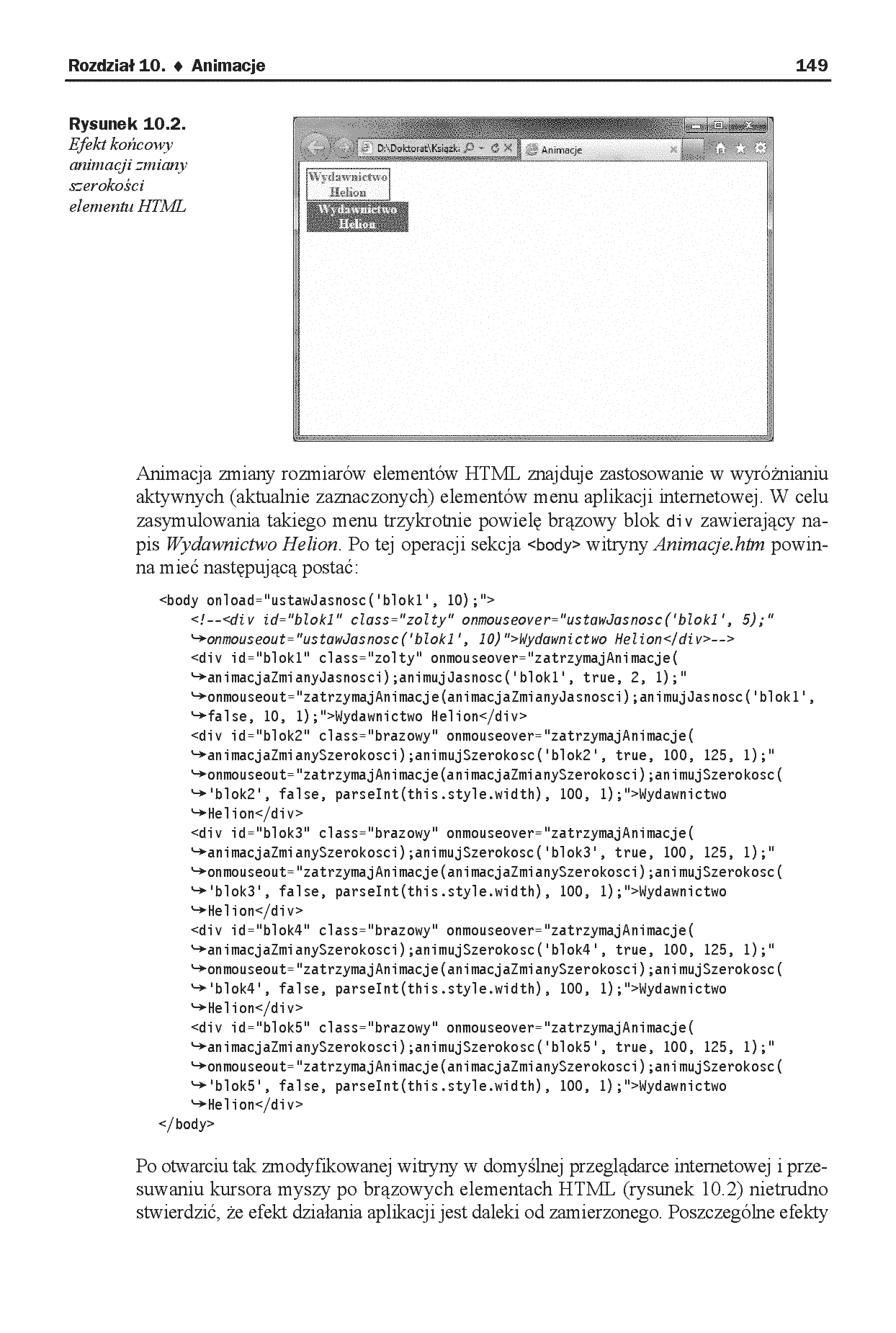 Fragment „JavaScript i jQuery. Kompletny przewodnik dla programistów interaktywnych aplikacji internetowych w Visual Studio” — strona 13 z 30