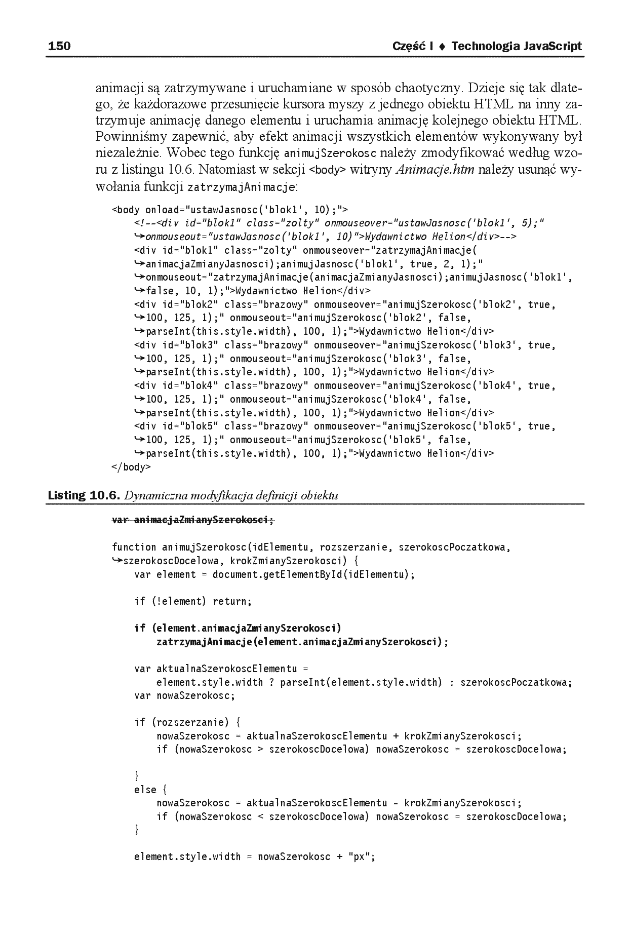 Fragment „JavaScript i jQuery. Kompletny przewodnik dla programistów interaktywnych aplikacji internetowych w Visual Studio” — strona 14 z 30