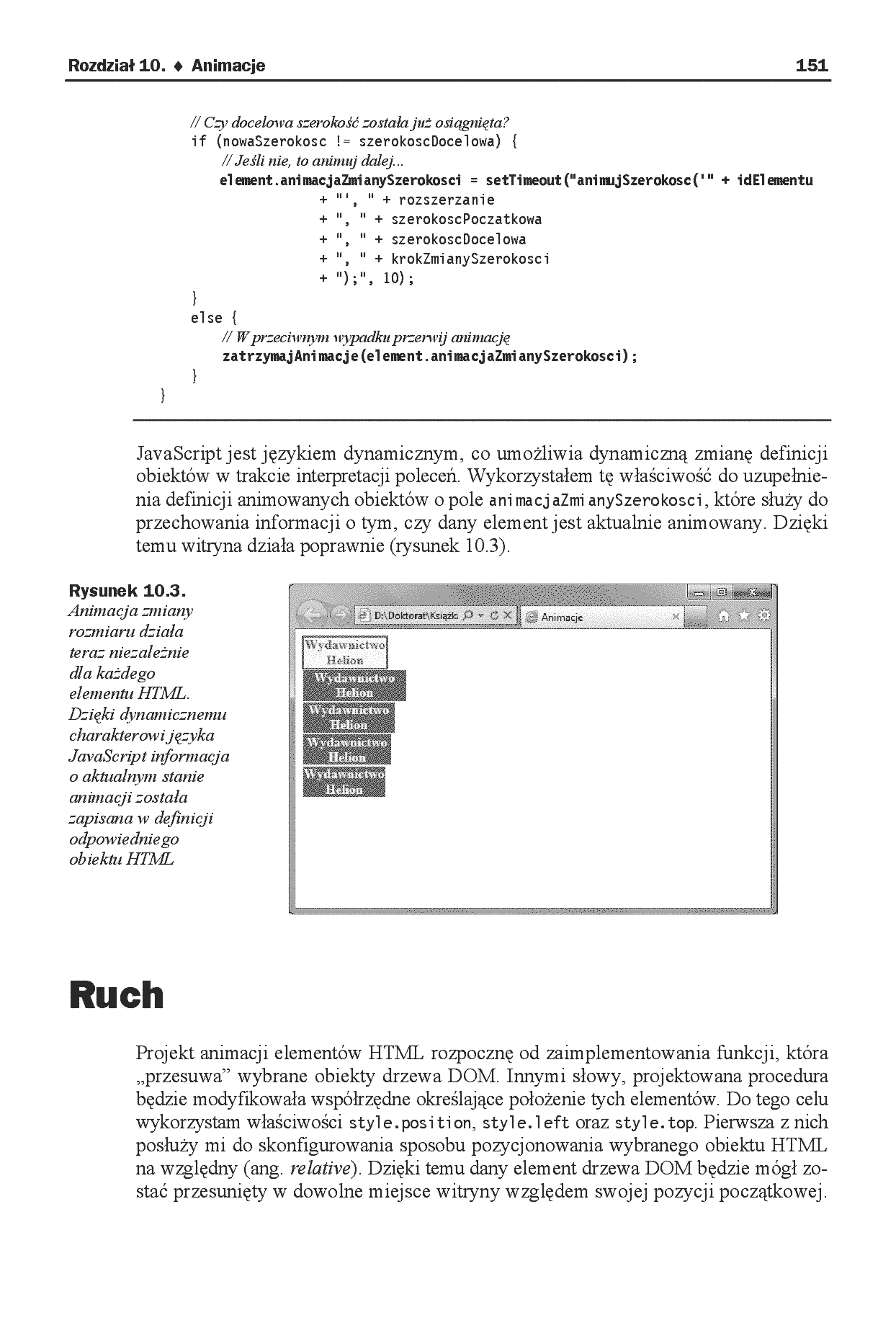 Fragment „JavaScript i jQuery. Kompletny przewodnik dla programistów interaktywnych aplikacji internetowych w Visual Studio” — strona 15 z 30