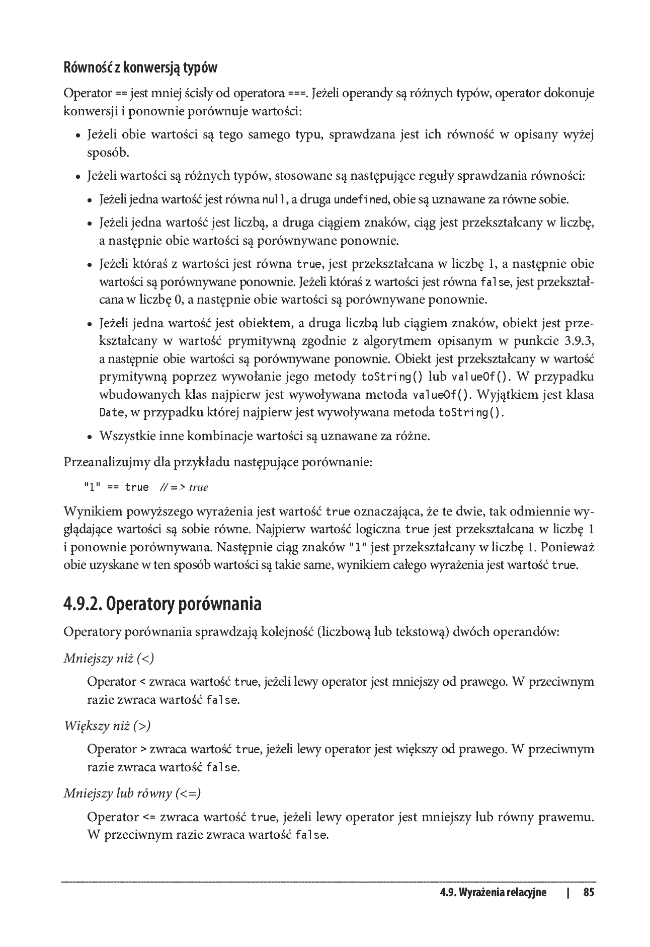 Fragment „JavaScript. Przewodnik. Poznaj język mistrzów programowania. Wydanie VII” — strona 27 z 30