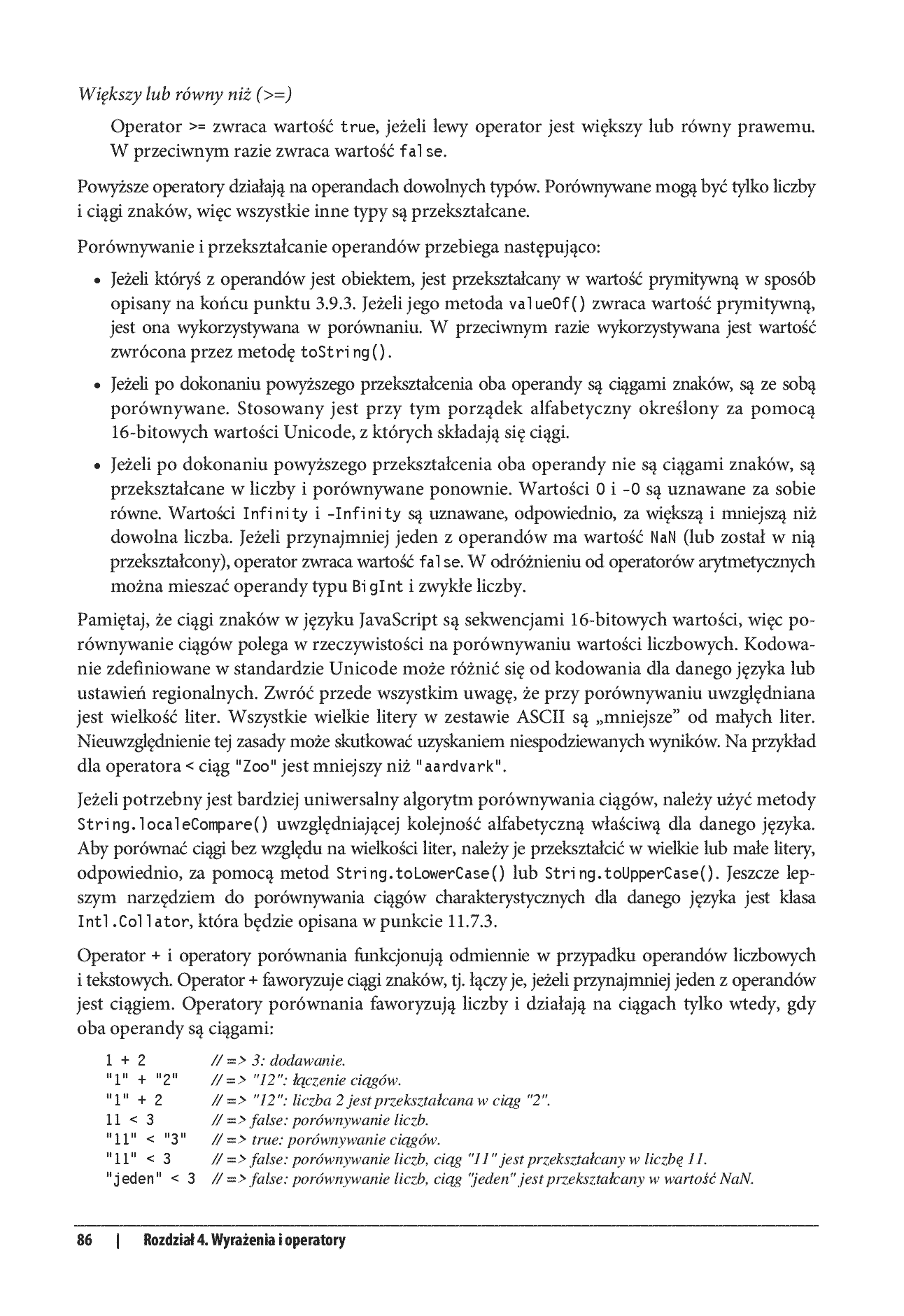 Fragment „JavaScript. Przewodnik. Poznaj język mistrzów programowania. Wydanie VII” — strona 28 z 30