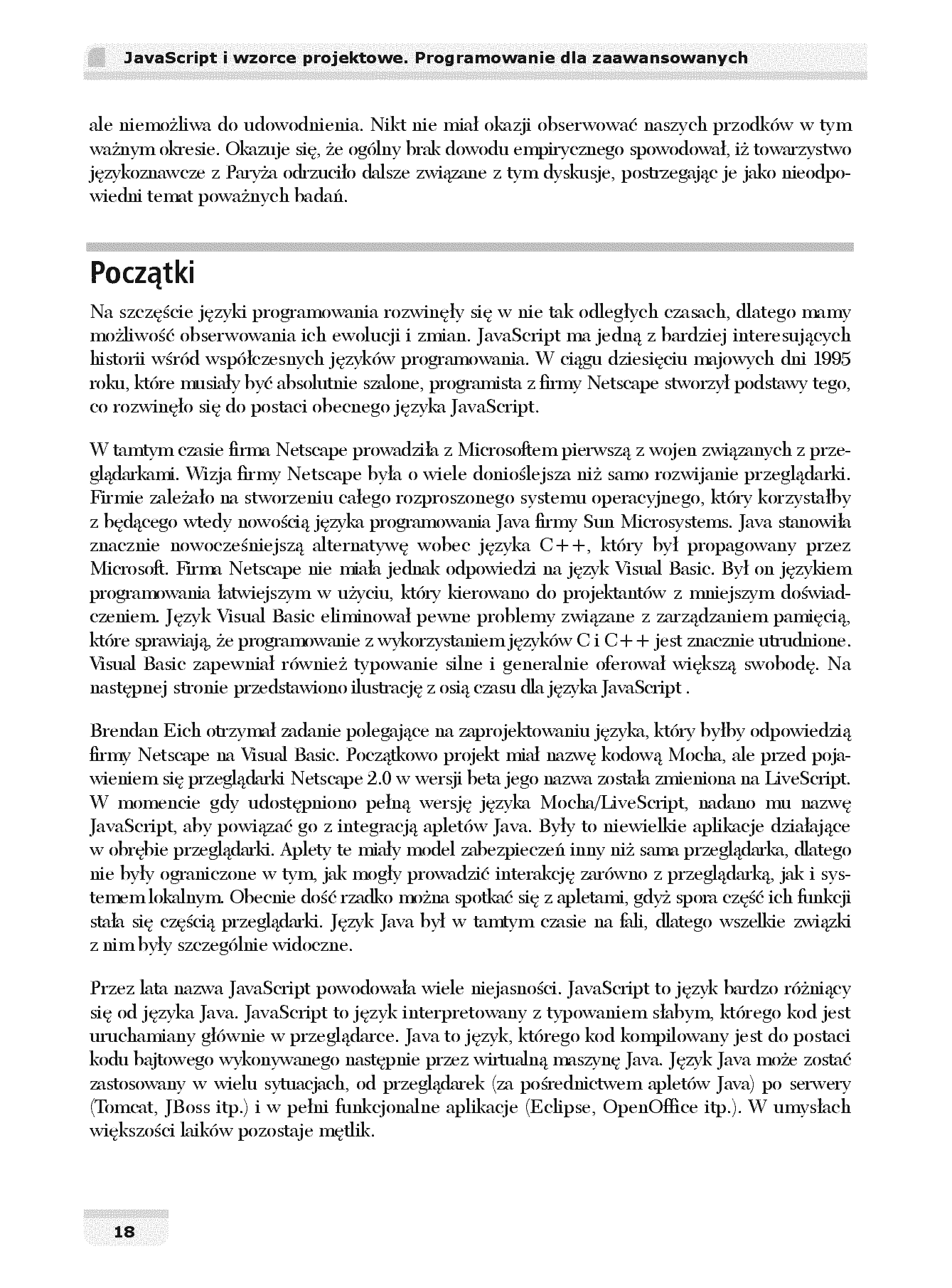 Fragment „JavaScript i wzorce projektowe. Programowanie dla zaawansowanych. Wydanie II” — strona 10 z 28