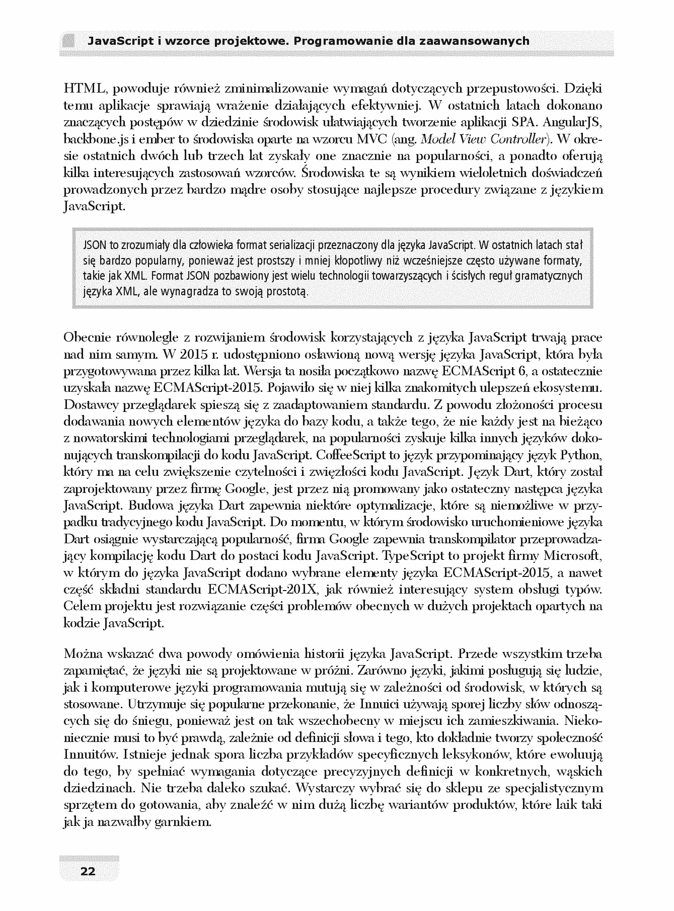 Fragment „JavaScript i wzorce projektowe. Programowanie dla zaawansowanych. Wydanie II” — strona 14 z 28