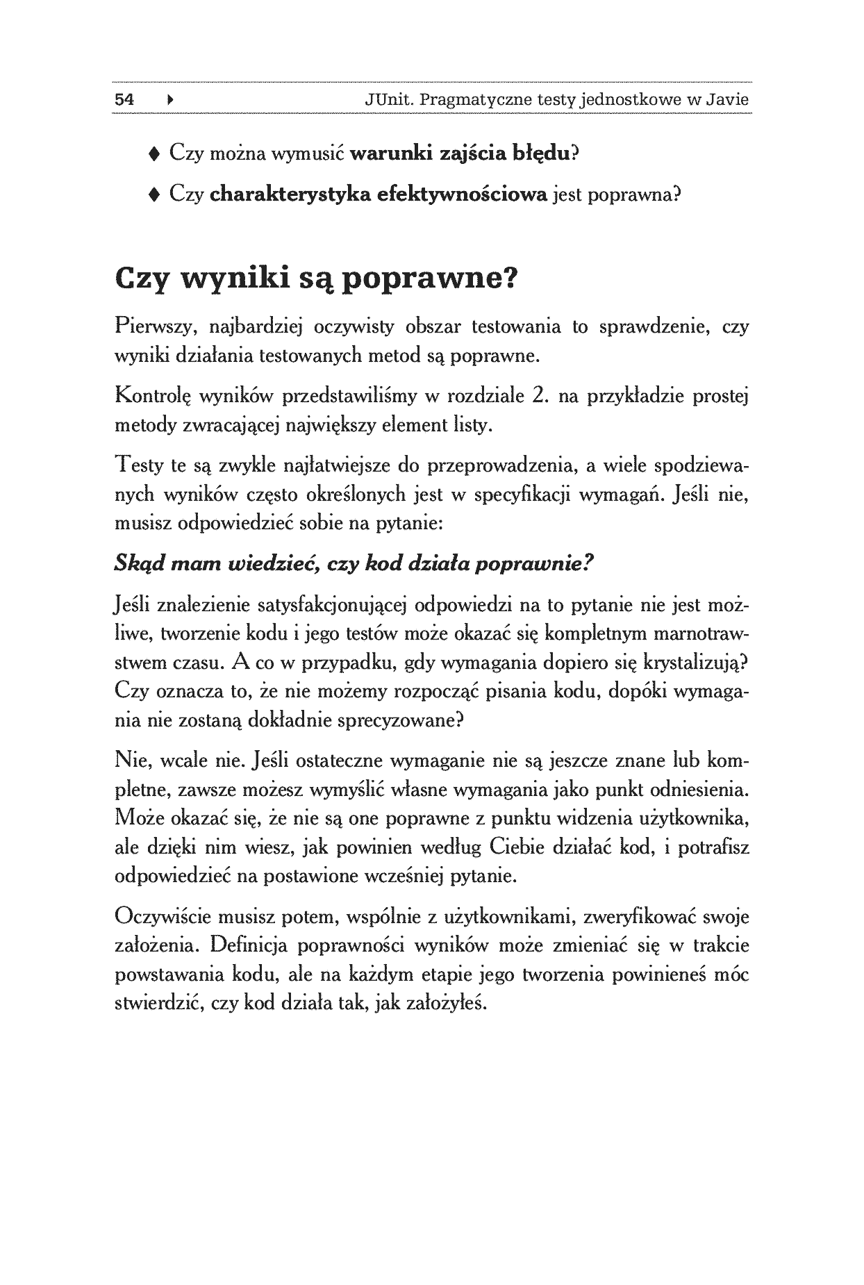Fragment „JUnit. Pragmatyczne testy jednostkowe w Javie” — strona 7 z 16