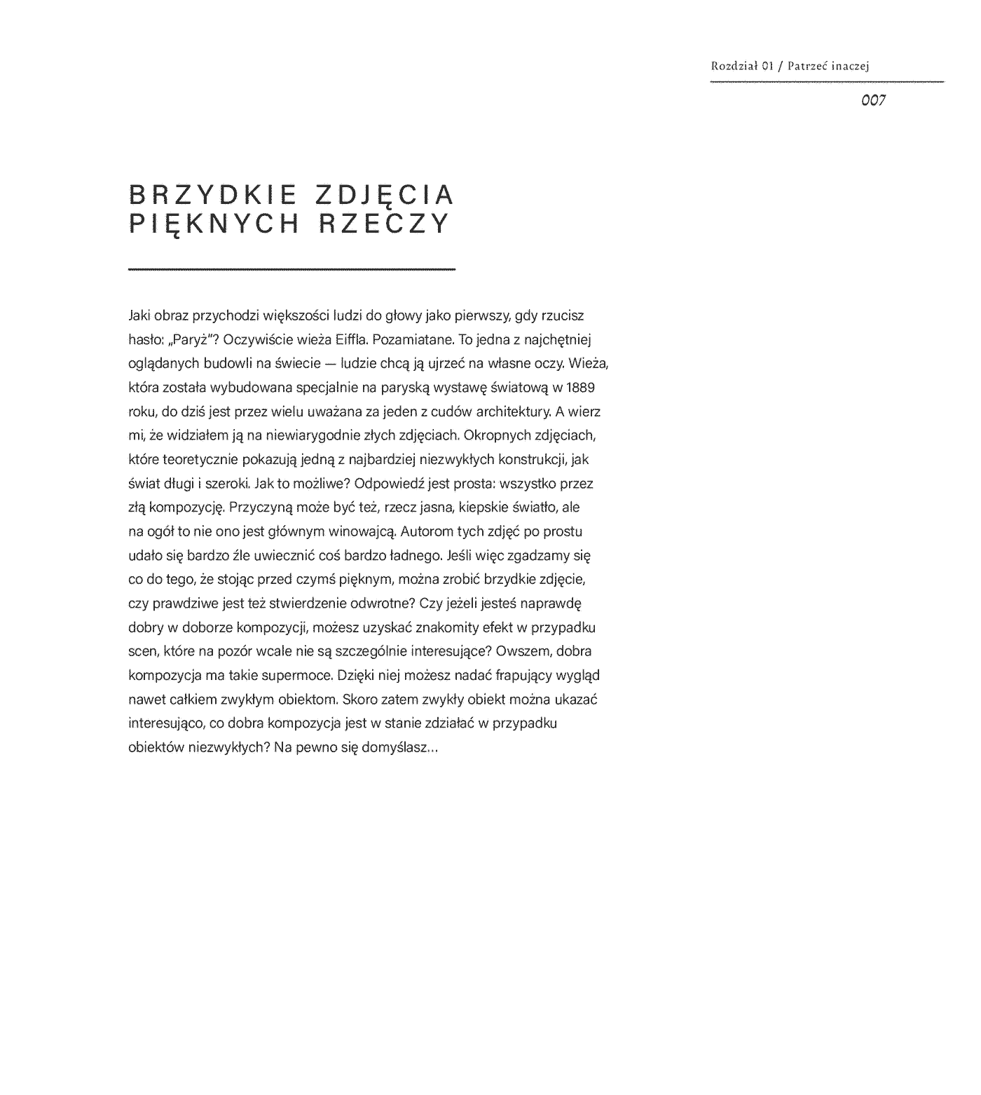 Fragment „Kadr (nie)doskonały. Poznaj sekrety mistrza kompozycji i fotografuj, przełamując schematy” — strona 17 z 30