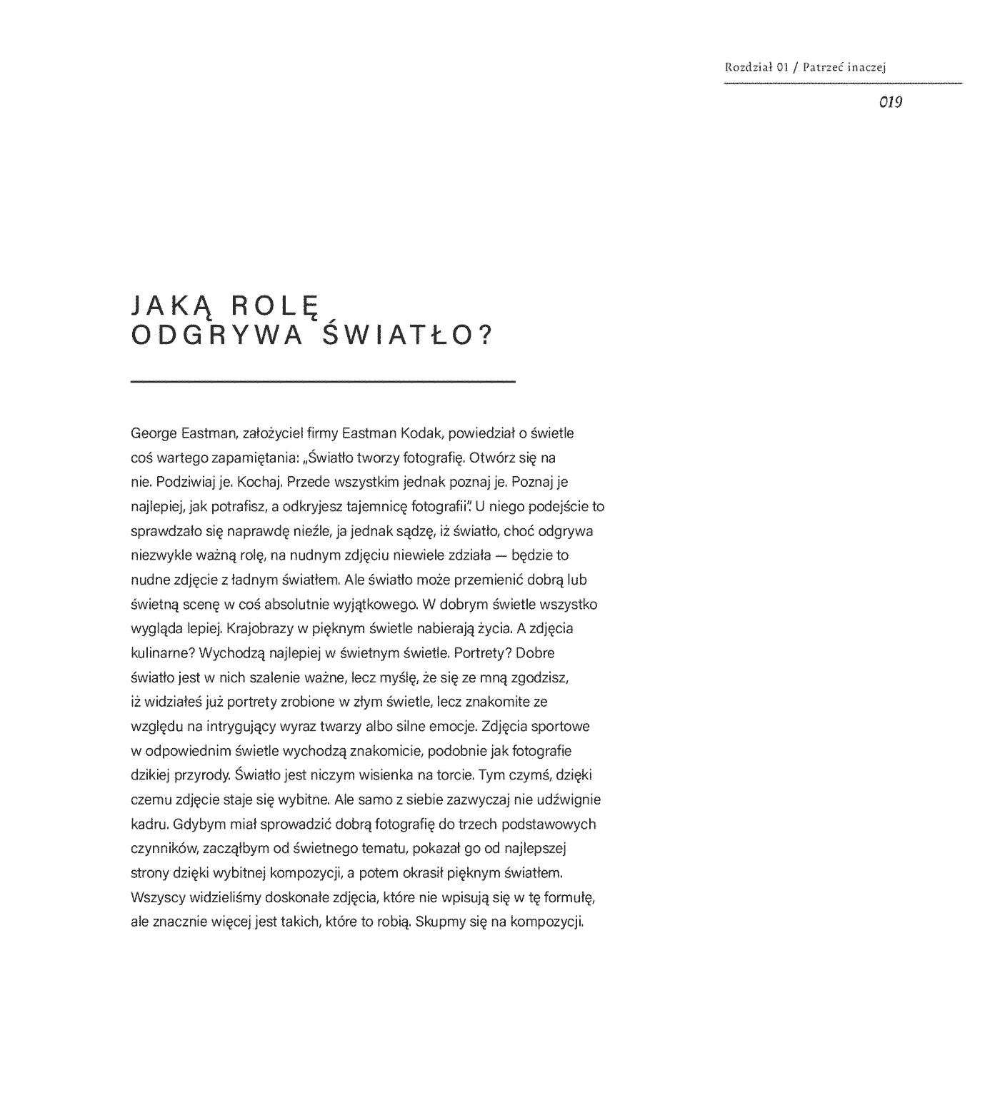 Fragment „Kadr (nie)doskonały. Poznaj sekrety mistrza kompozycji i fotografuj, przełamując schematy” — strona 29 z 30