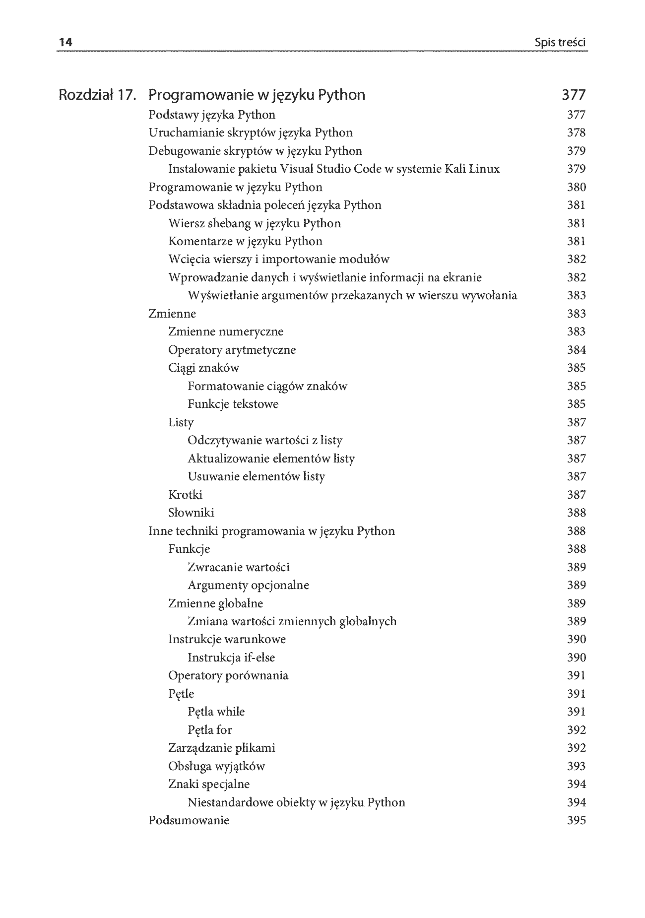 Fragment „Kali Linux i testy penetracyjne. Biblia” — strona 14 z 30