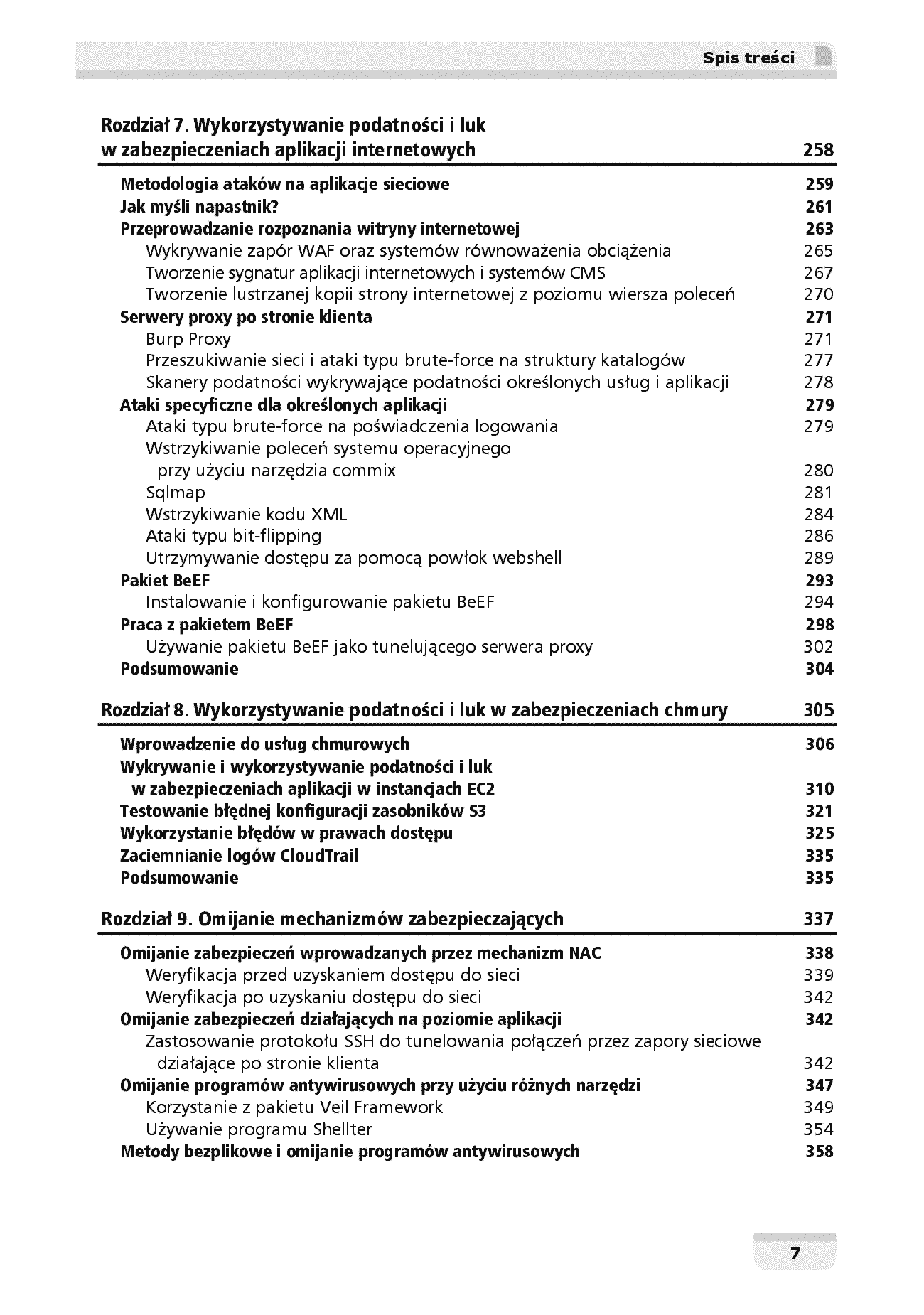Fragment „Kali Linux i zaawansowane testy penetracyjne. Zostań ekspertem cyberbezpieczeństwa za pomocą Metasploit, Nmap, Wireshark i Burp Suite. Wydanie IV” — strona 7 z 30