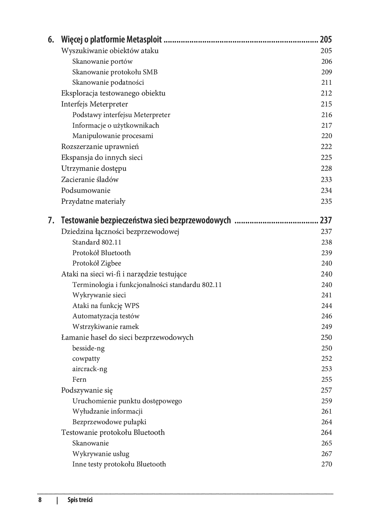 Fragment „Kali Linux. Testy bezpieczeństwa, testy penetracyjne i etyczne hakowanie. Wydanie II” — strona 6 z 30