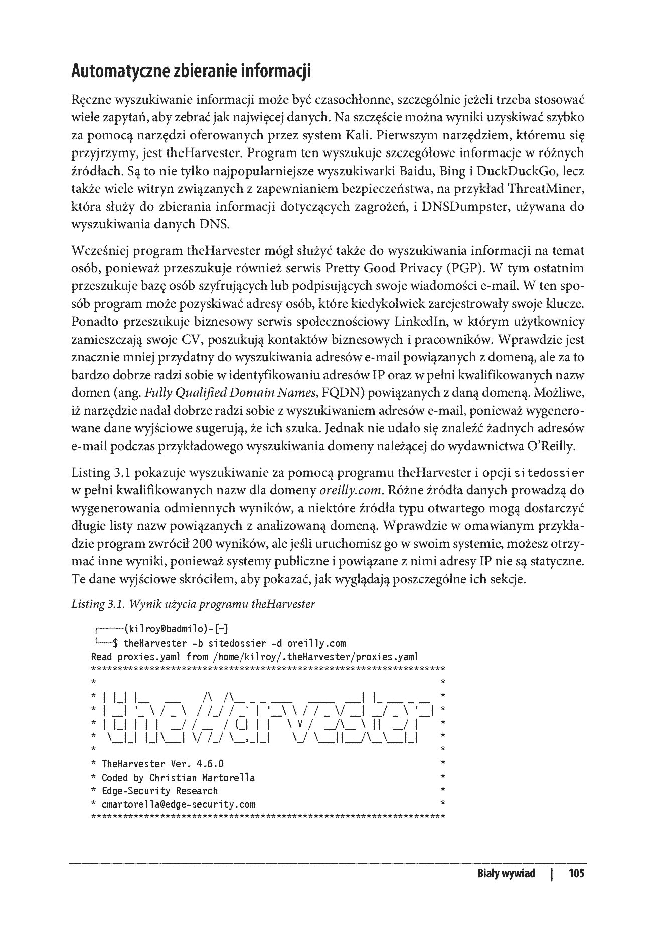 Fragment „Kali Linux. Testy bezpieczeństwa, testy penetracyjne i etyczne hakowanie. Wydanie II” — strona 17 z 30