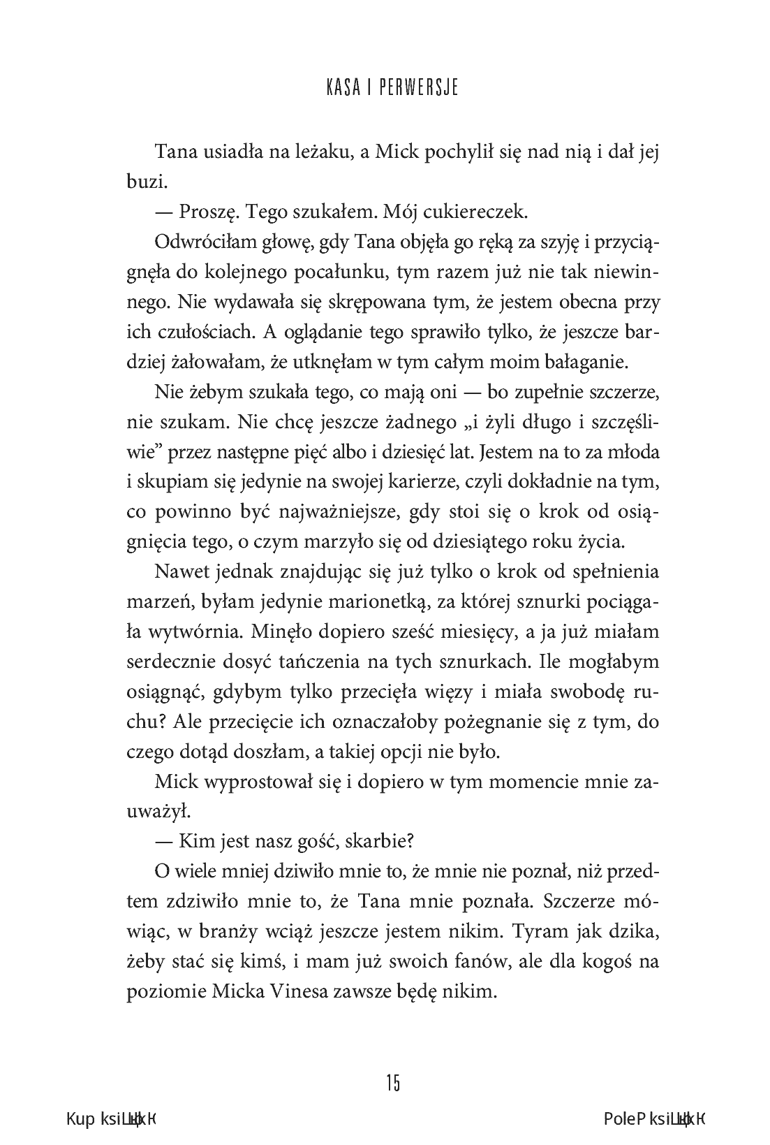 Fragment „Kasa i perwersje (Kasa i perwersje #1)” — strona 9 z 18