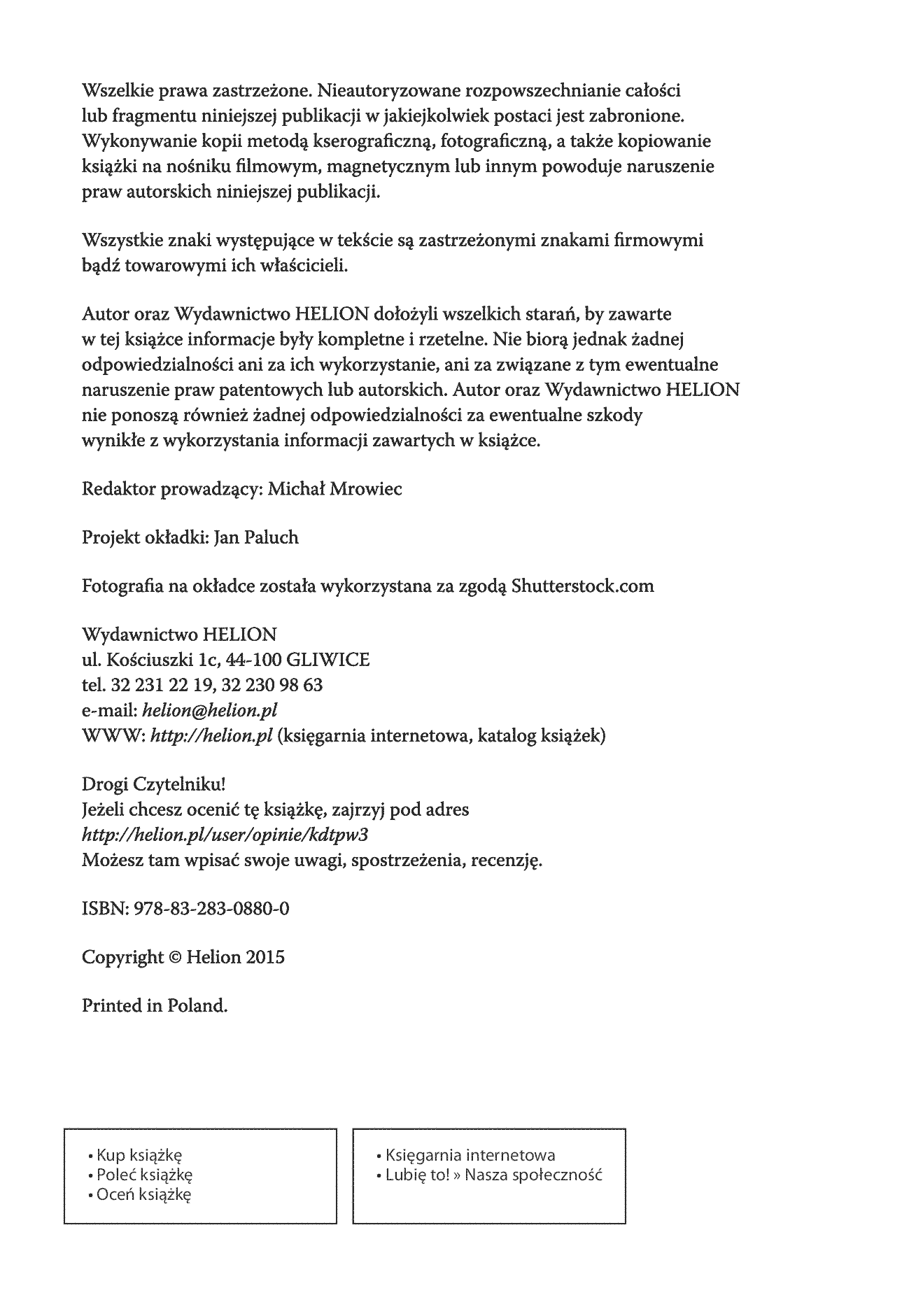 Fragment „Kompendium DTP. Adobe Photoshop, Illustrator, InDesign i Acrobat w praktyce. Wydanie III” — strona 2 z 30