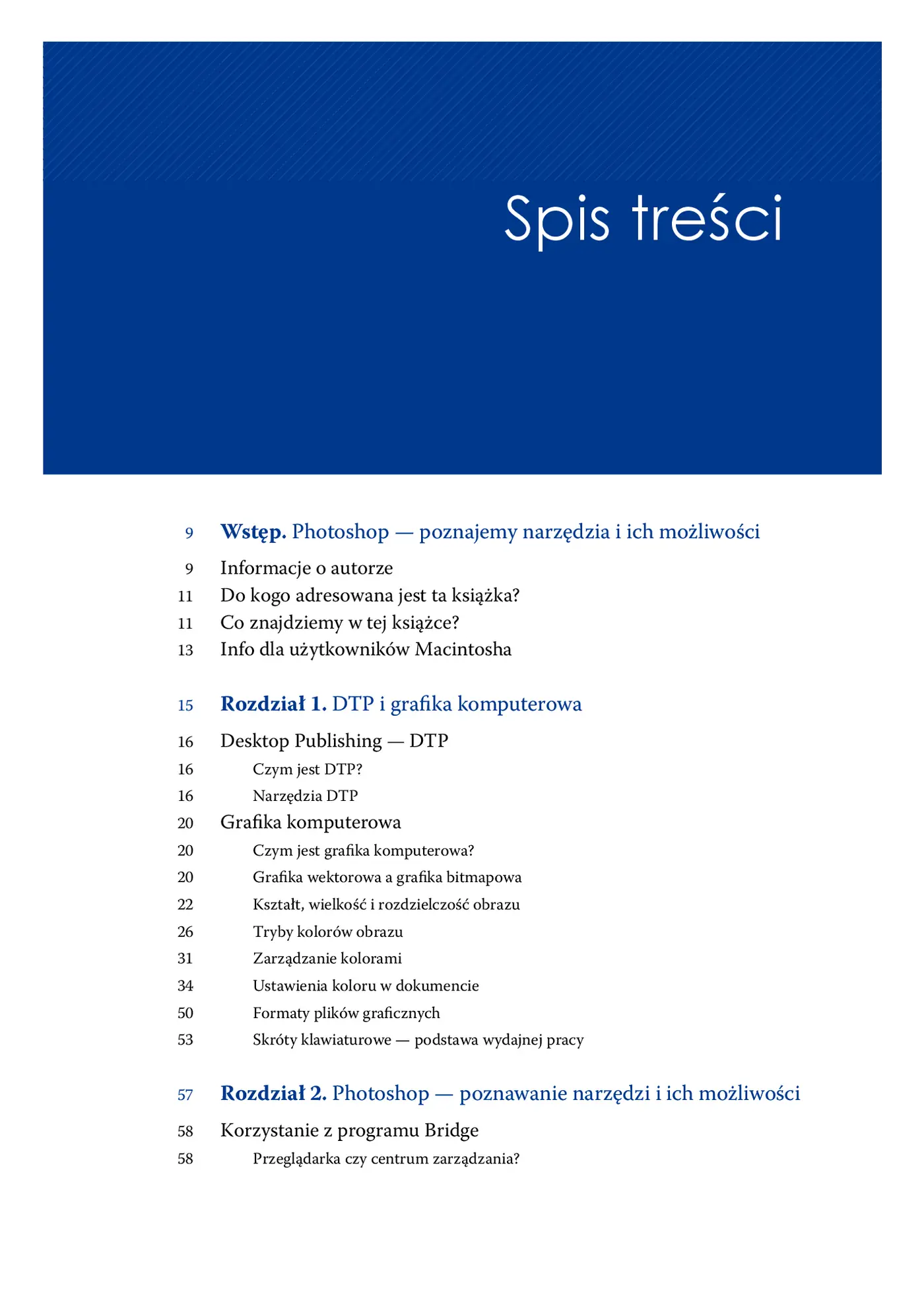 Fragment „Kompendium DTP. Adobe Photoshop, Illustrator, InDesign i Acrobat w praktyce. Wydanie III” — strona 3 z 30