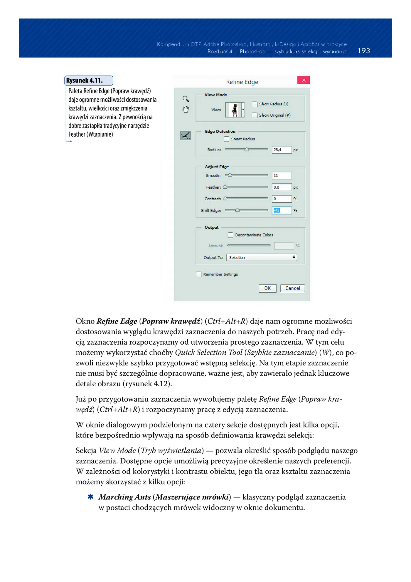 Fragment „Kompendium DTP. Adobe Photoshop, Illustrator, InDesign i Acrobat w praktyce. Wydanie III” — strona 23 z 30