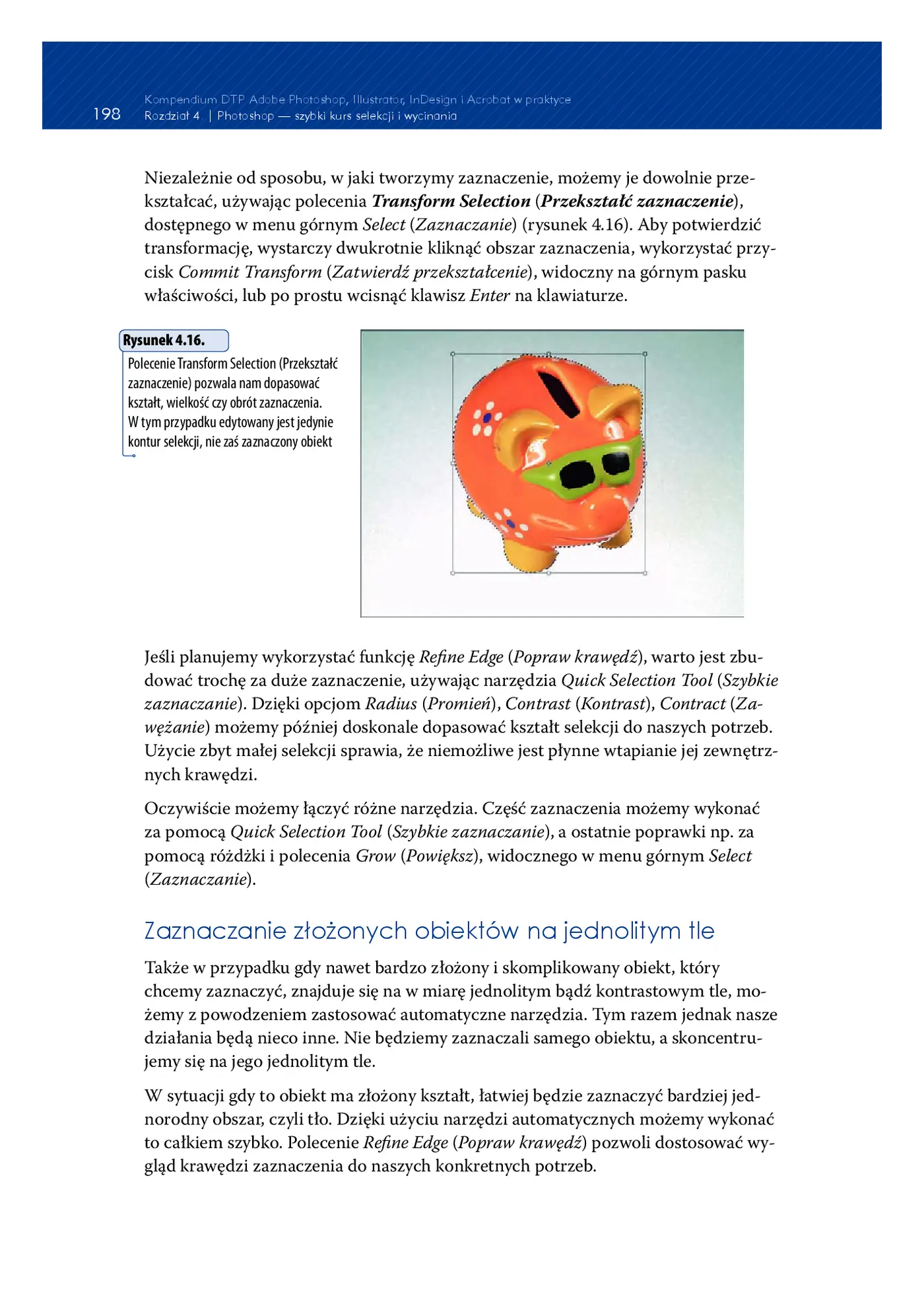 Fragment „Kompendium DTP. Adobe Photoshop, Illustrator, InDesign i Acrobat w praktyce. Wydanie III” — strona 28 z 30