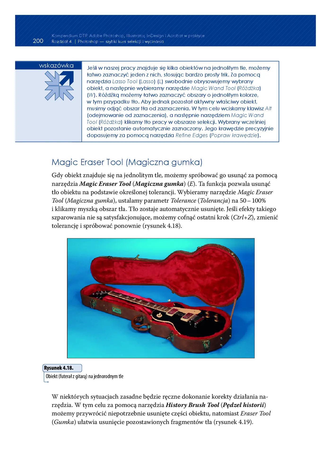 Fragment „Kompendium DTP. Adobe Photoshop, Illustrator, InDesign i Acrobat w praktyce. Wydanie III” — strona 30 z 30