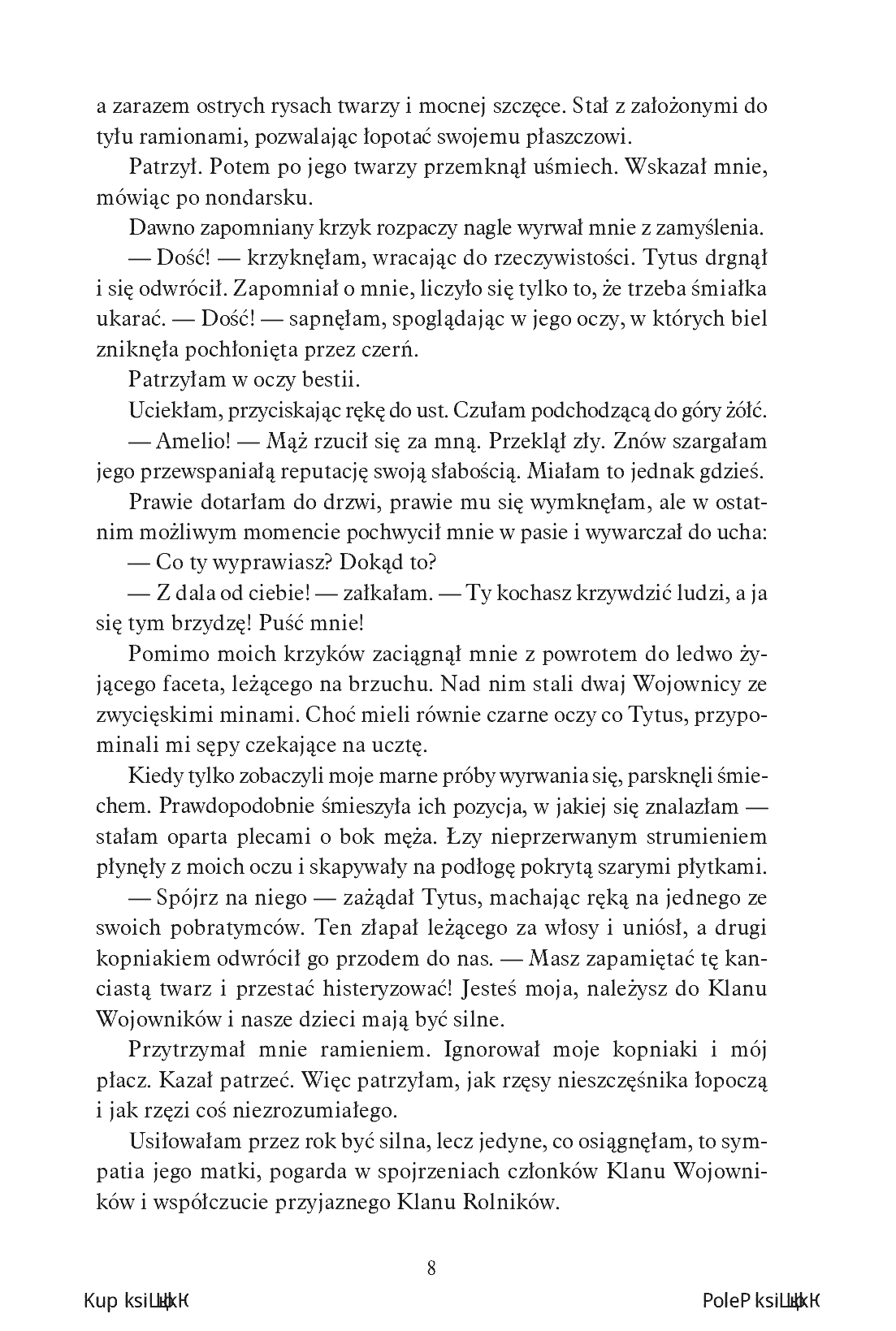 Fragment „Klan wojowników” — strona 8 z 28