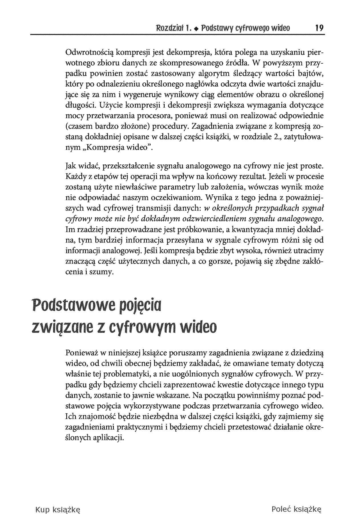 Fragment „Klatka po klatce. Poznaj tajniki edycji, konwersji i naprawy plików wideo” — strona 11 z 30