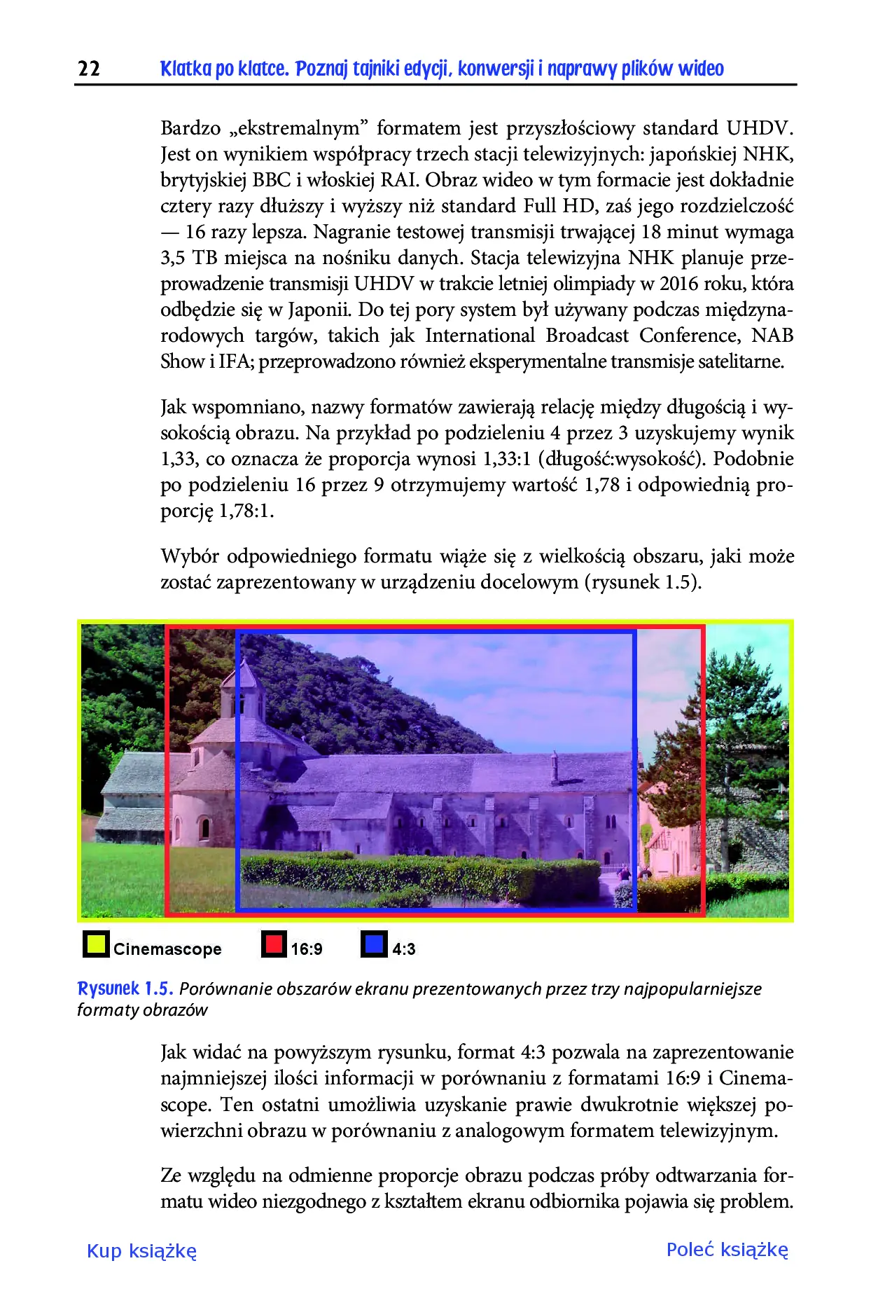 Fragment „Klatka po klatce. Poznaj tajniki edycji, konwersji i naprawy plików wideo” — strona 14 z 30