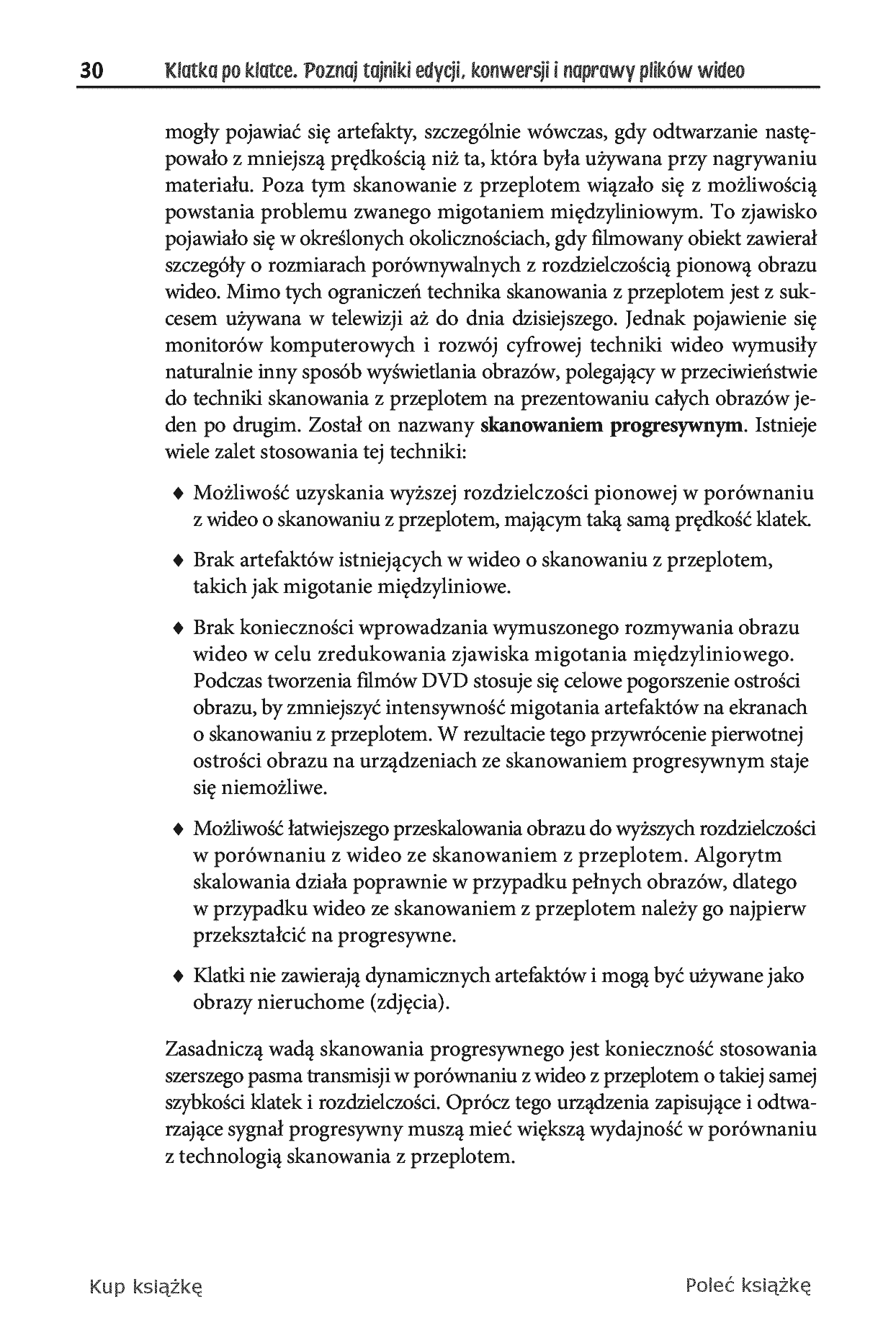 Fragment „Klatka po klatce. Poznaj tajniki edycji, konwersji i naprawy plików wideo” — strona 22 z 30