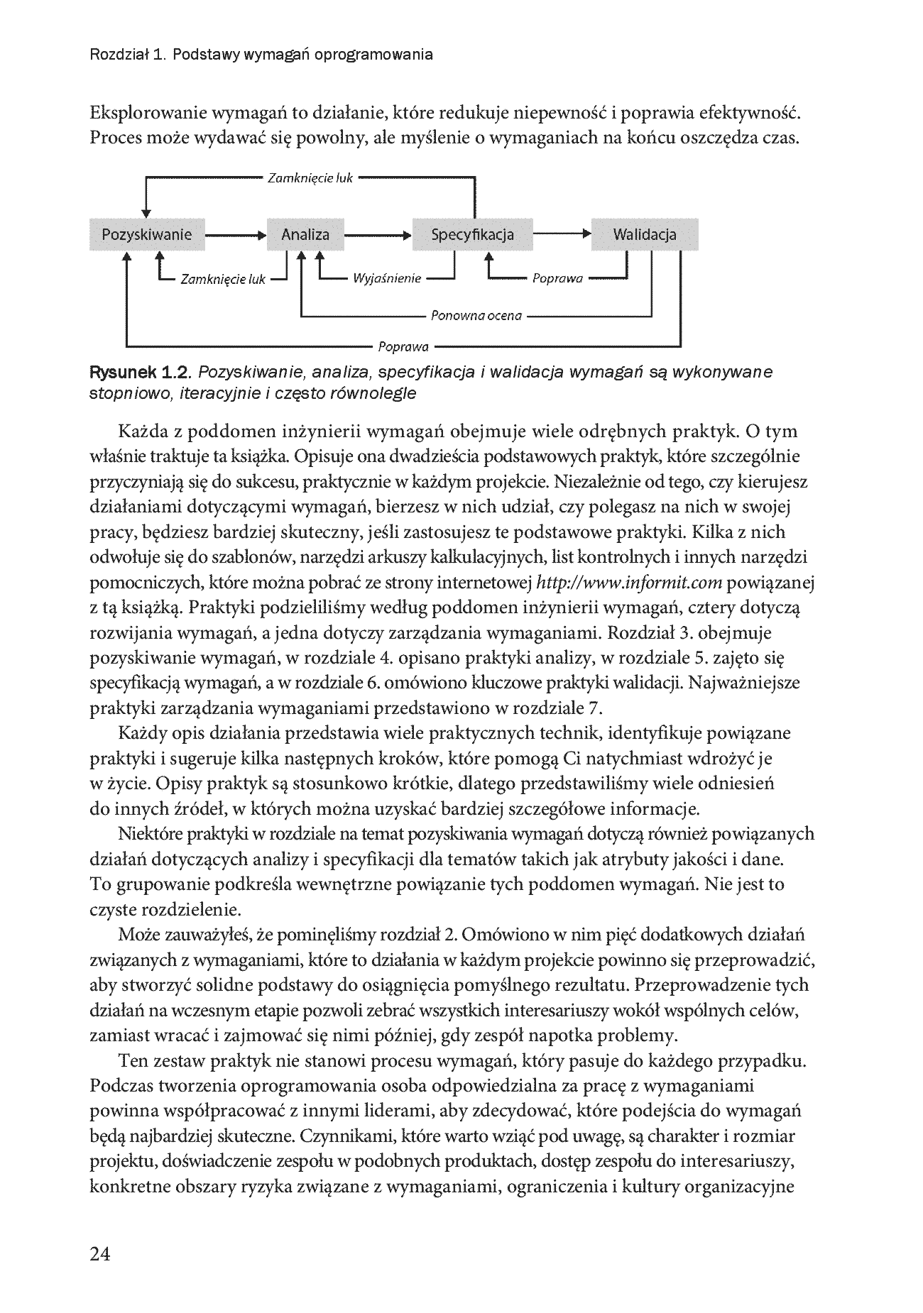 Fragment „Specyfikacja wymagań oprogramowania. Kluczowe praktyki analizy biznesowej” — strona 14 z 20