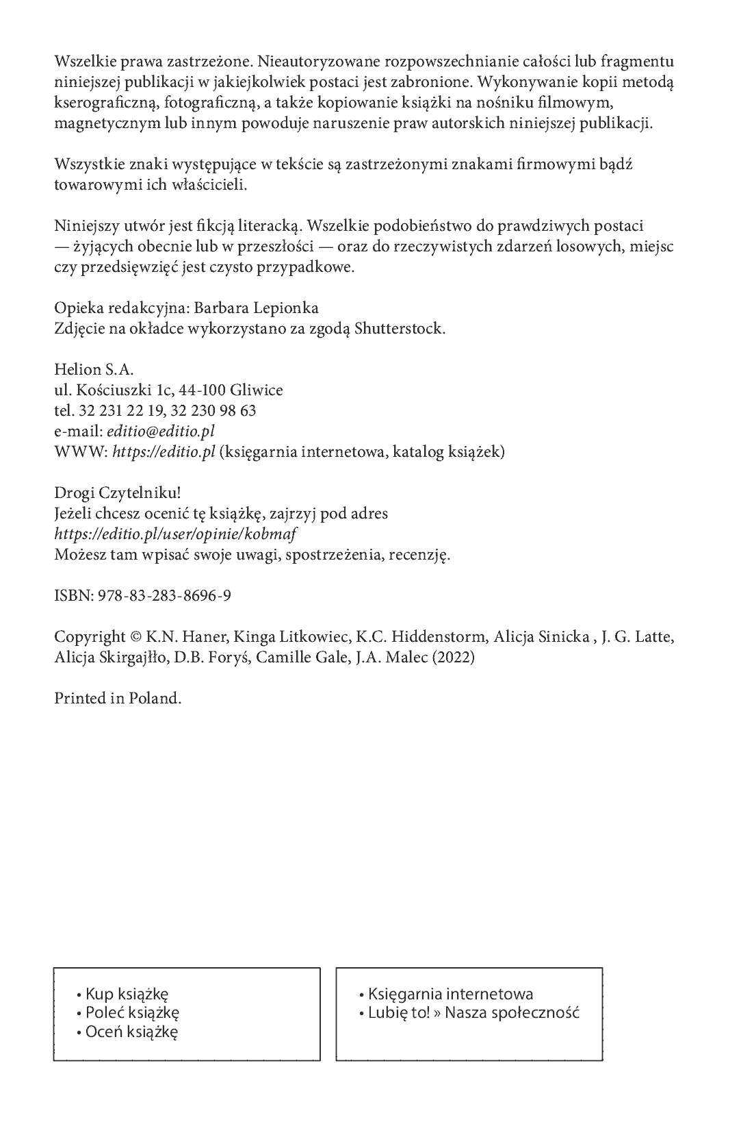 Fragment „Niebezpieczne. Antologia mafijna” — strona 2 z 18