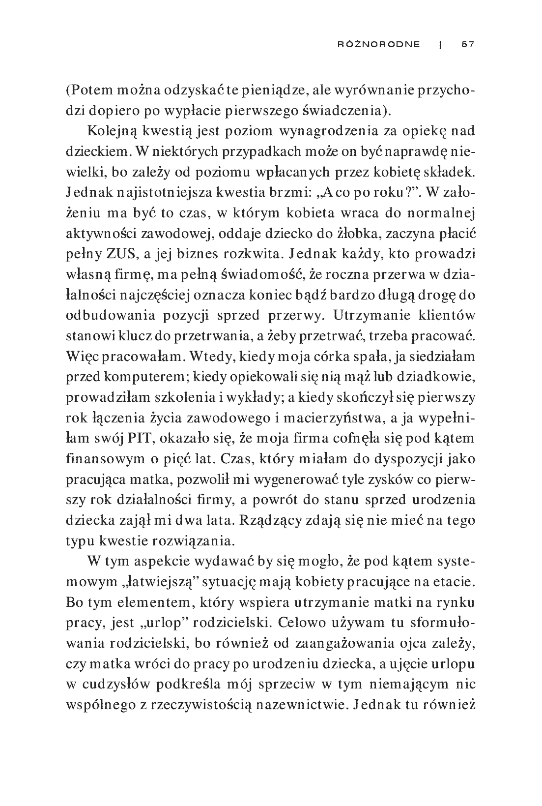 Fragment „Różnorodne. O prawdziwym wizerunku kobiet nie tylko w marketingu” — strona 17 z 24