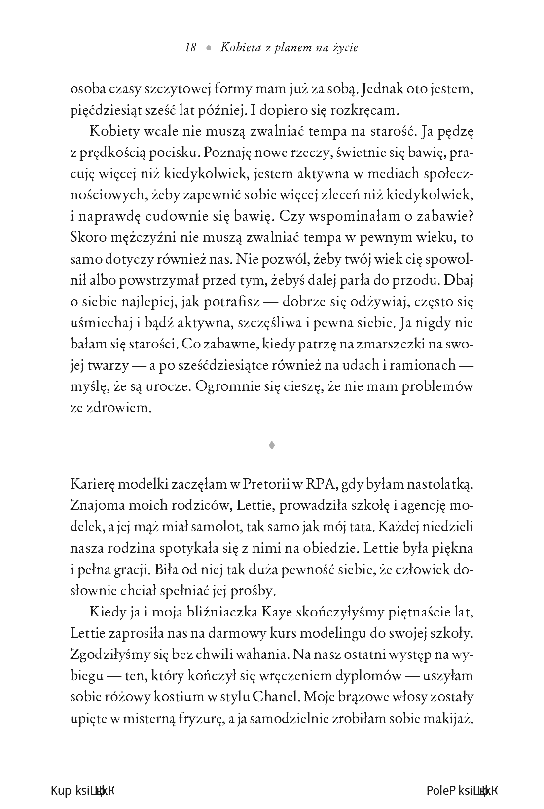 Fragment „Kobieta z planem na życie. O pięknie, przygodach i sukcesach” — strona 14 z 26