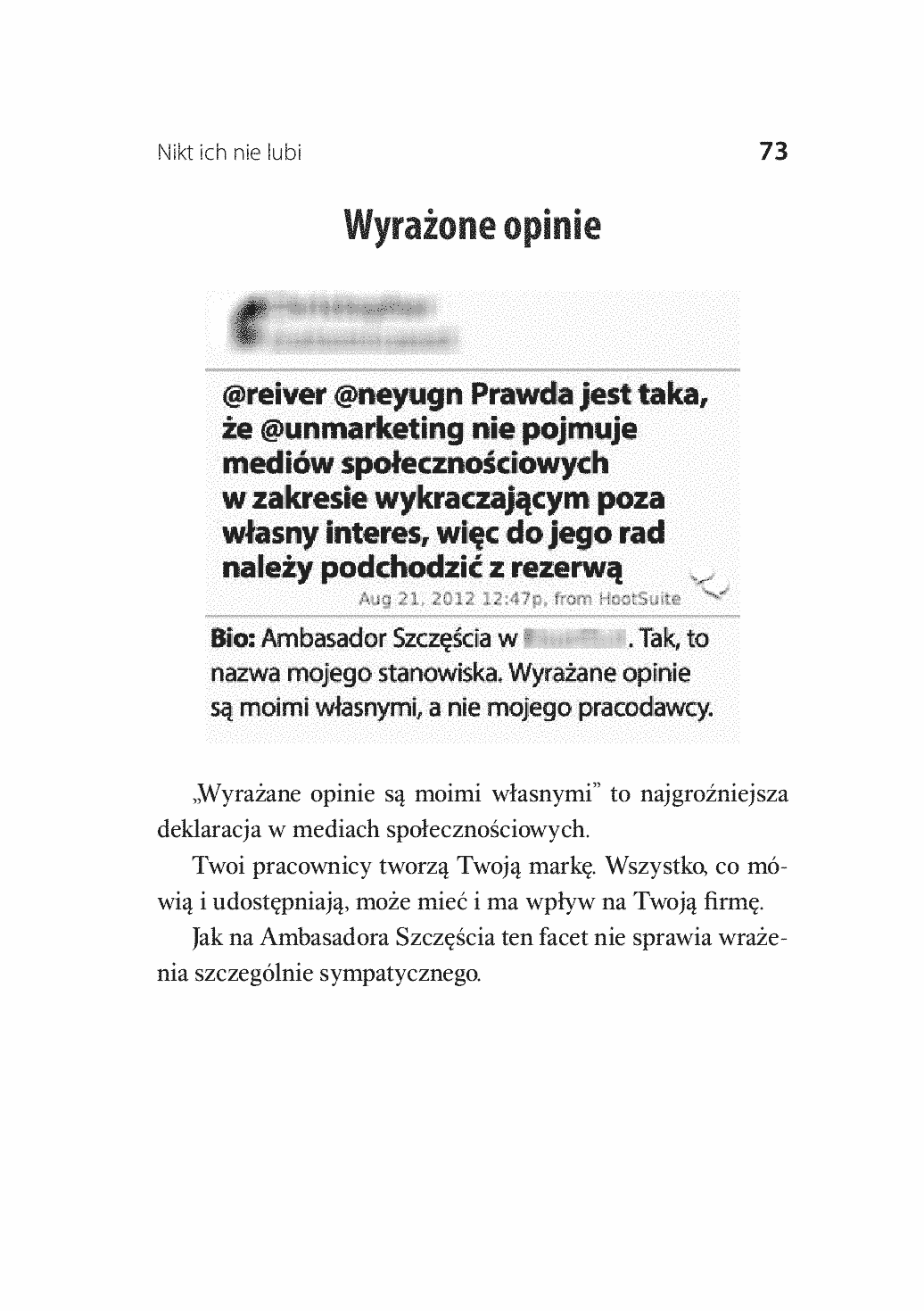 Fragment „Kody QR zabijają małe kotki! Jak zrazić klientów, zniechęcić pracowników i podkopać fundamenty swojego biznesu” — strona 23 z 30