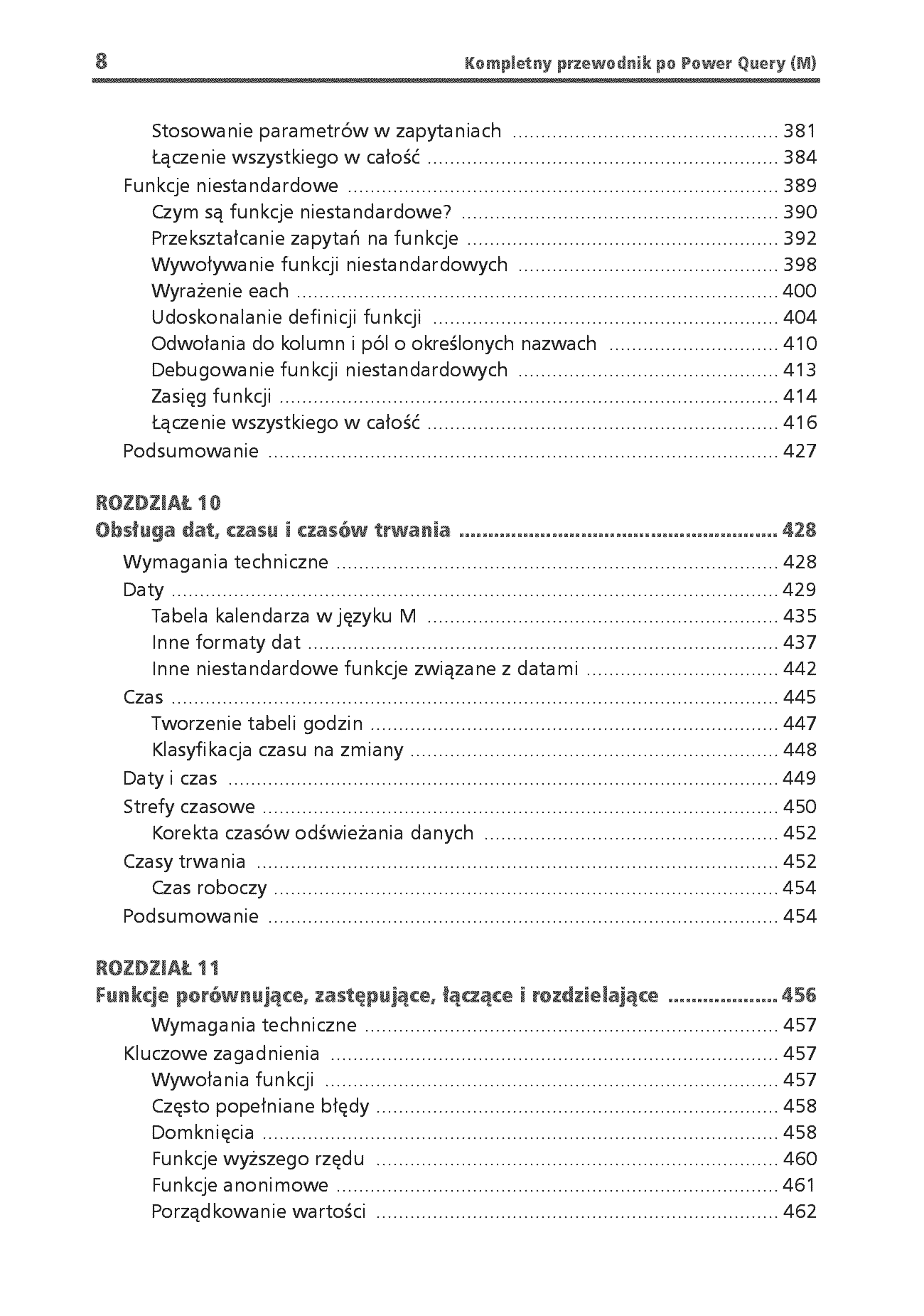 Fragment „Kompletny przewodnik po Power Query (M). Opanuj wykonywanie złożonych przekształceń danych” — strona 8 z 30