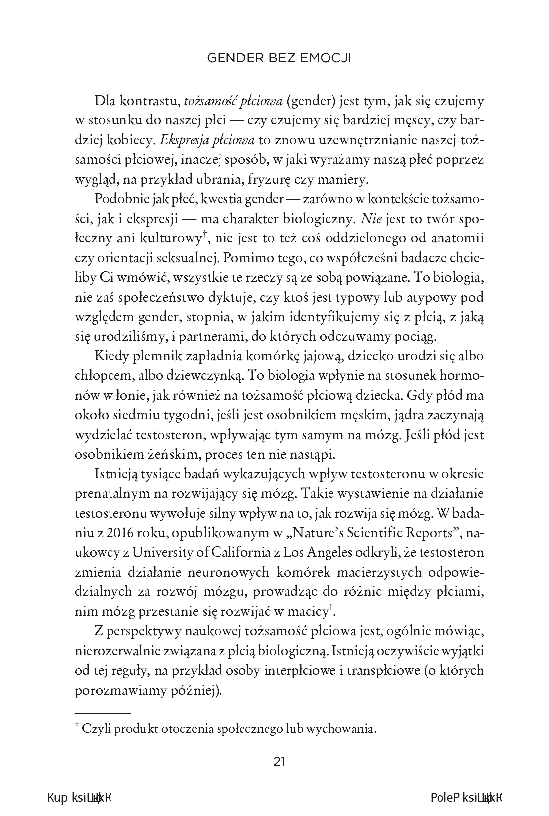 Fragment „Gender bez emocji. Co mówi nauka o płci i tożsamości płciowej” — strona 7 z 28