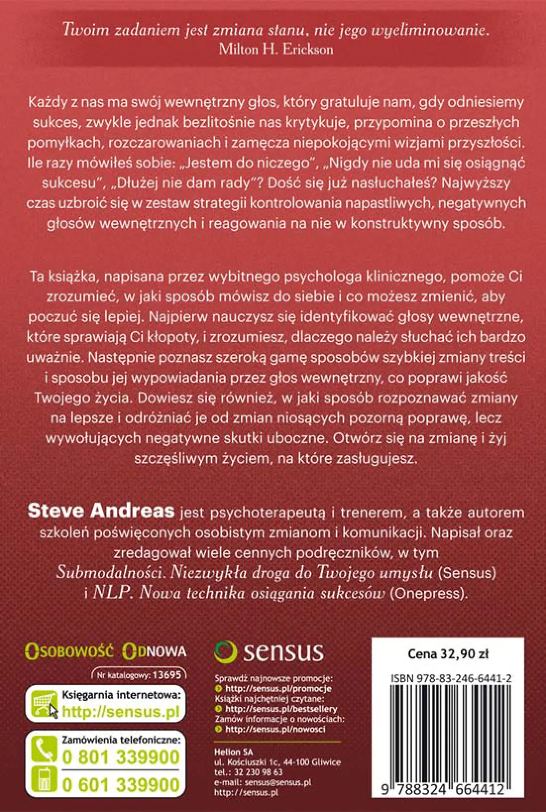 Fragment „Kontrolowanie wewnętrznego krytyka. Efektywne ćwiczenia praktyczne” — strona 18 z 18