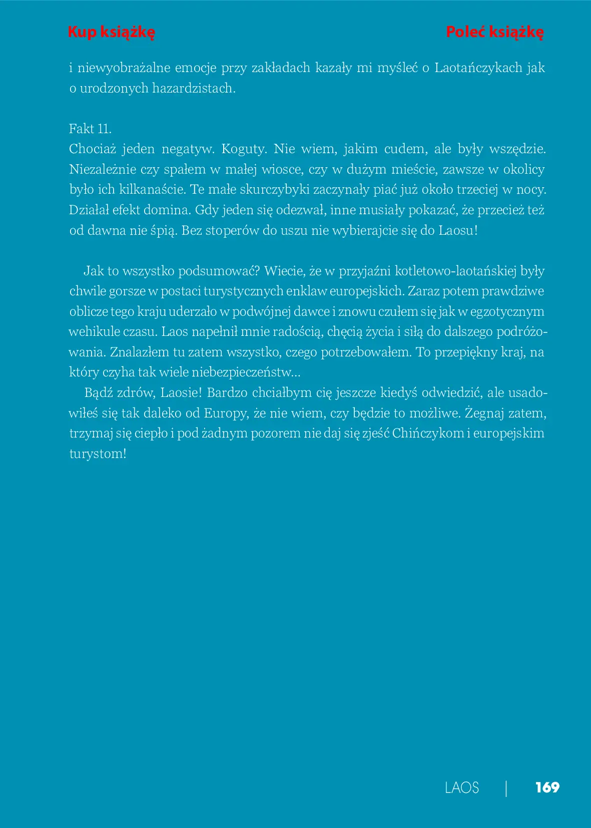 Fragment „Kotlet na wynos, czyli autostopem za równik” — strona 17 z 19