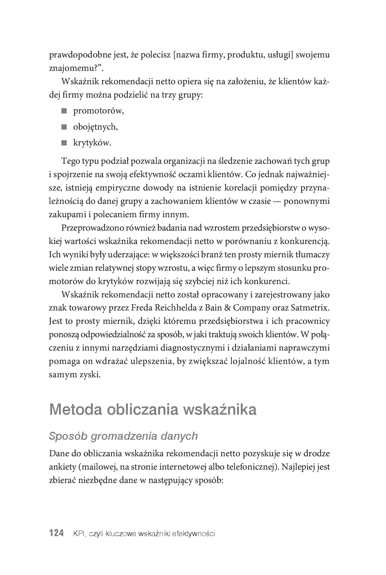 Fragment „KPI, czyli kluczowe wskaźniki efektywności. 75 mierników ważnych dla każdego menedżera” — strona 24 z 30