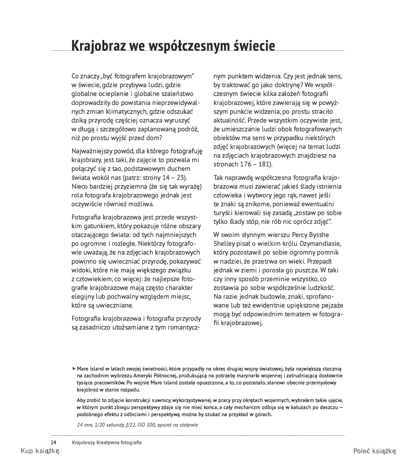 Fragment „Krajobrazy. Kreatywna fotografia” — strona 23 z 30