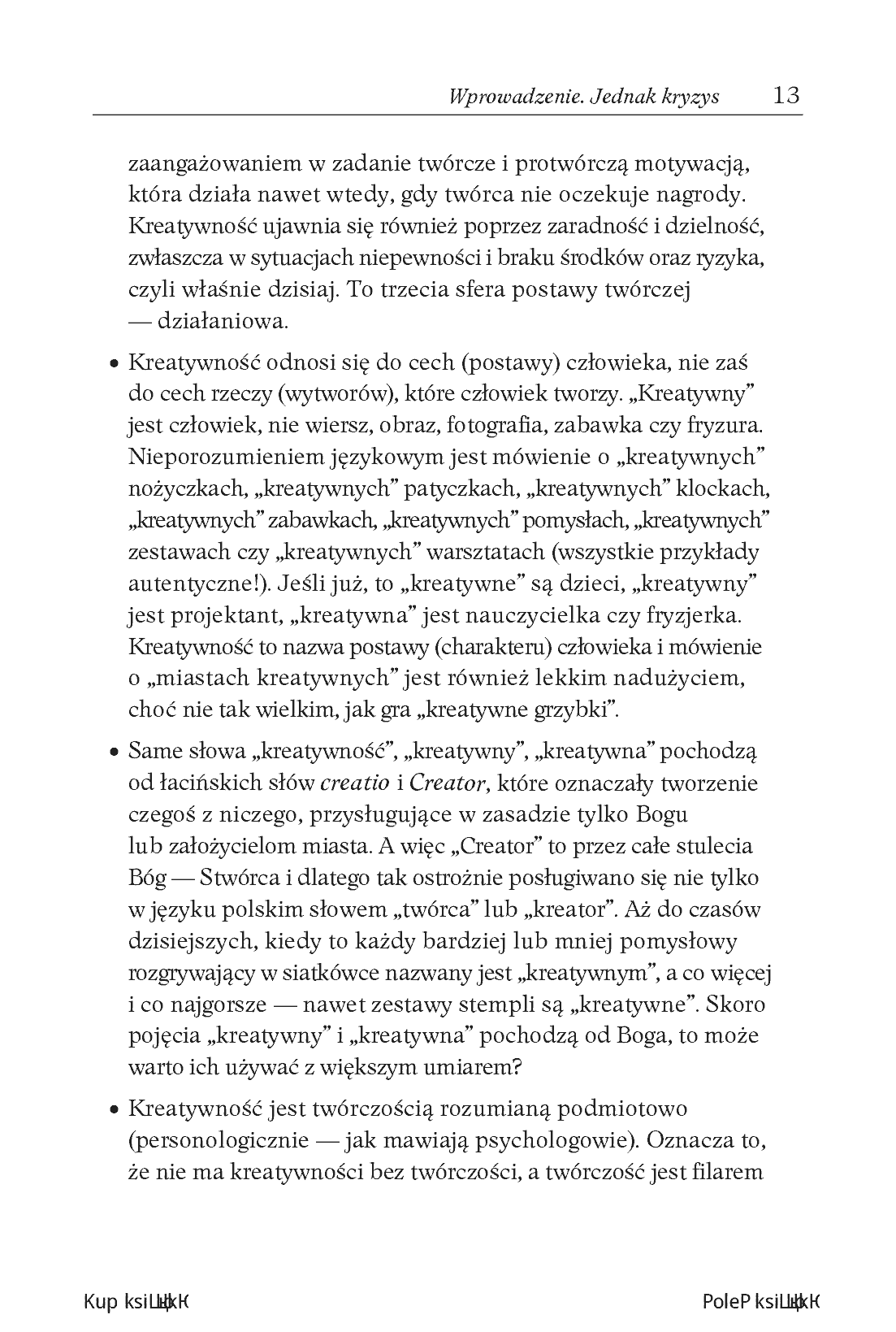 Fragment „Kreatywność na 33 sposoby. Odkryj swój twórczy potencjał” — strona 7 z 18