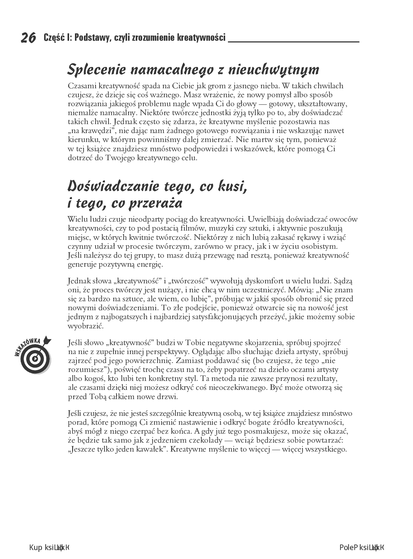 Fragment „Kreatywne myślenie dla bystrzaków” — strona 16 z 30