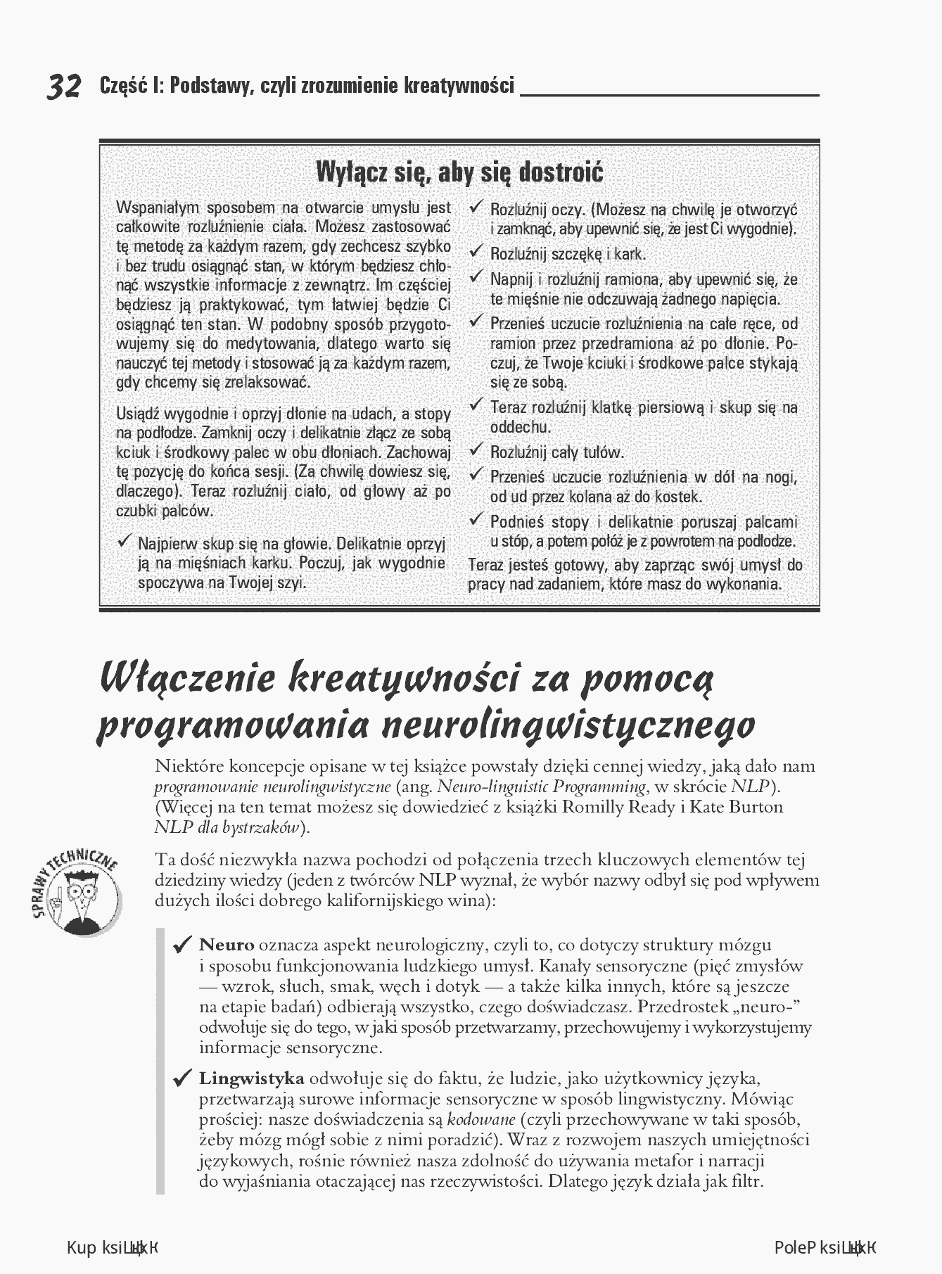 Fragment „Kreatywne myślenie dla bystrzaków” — strona 22 z 30