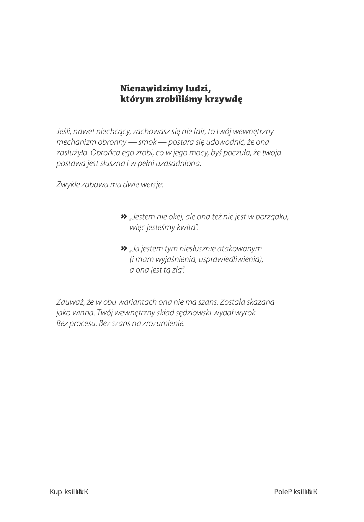 Fragment „Świadome relacje bez kłótni o rację. Sprytne sposoby na budowanie porozumienia w domu i w pracy” — strona 28 z 30