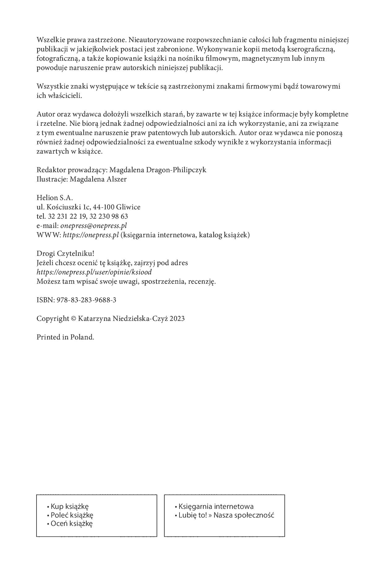 Fragment „Strach ma wielkie oczy, może Ci naskoczyć. O trudnej sztuce poszukiwania w sobie odwagi” — strona 2 z 18