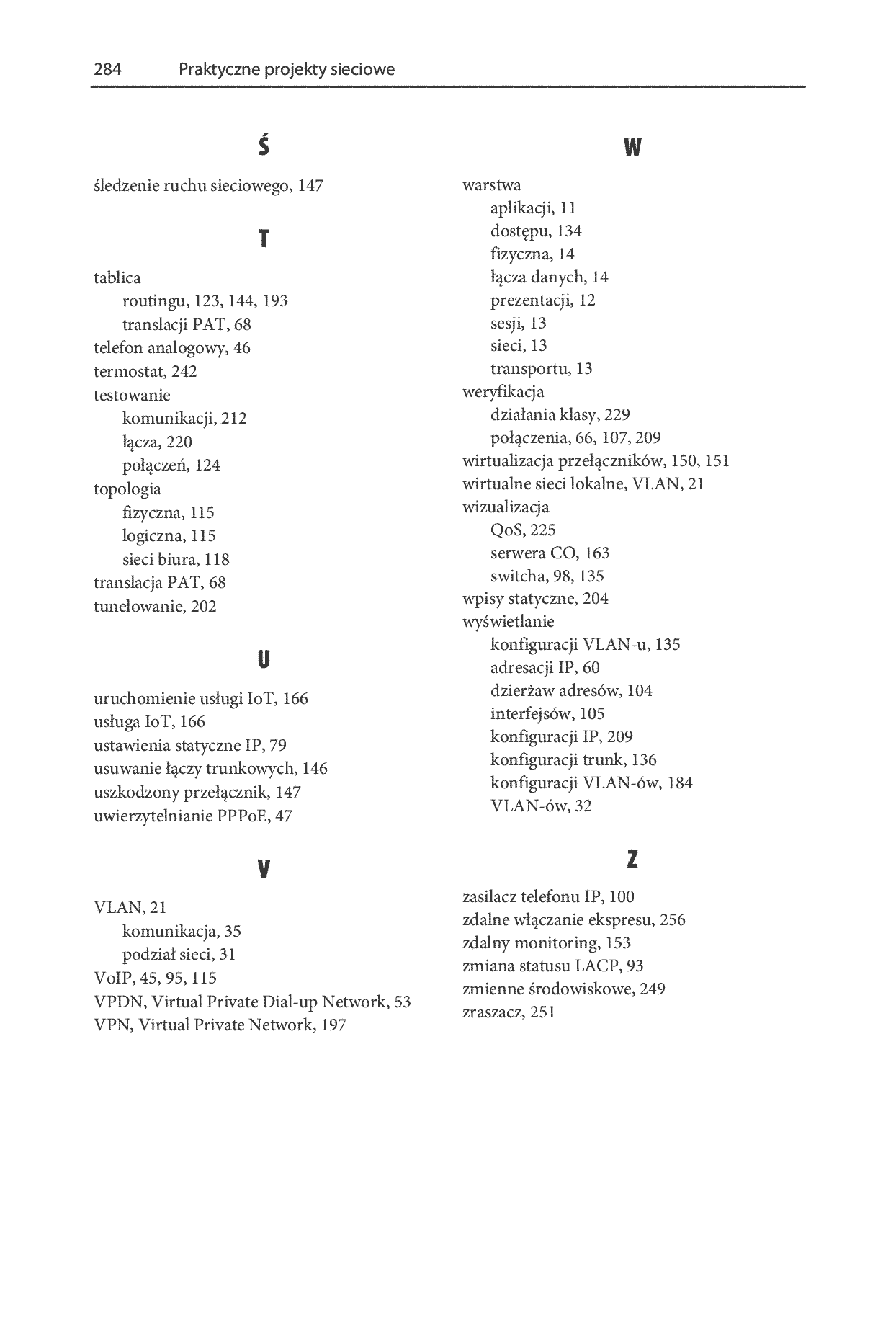 Fragment „Praktyczne projekty sieciowe” — strona 26 z 28