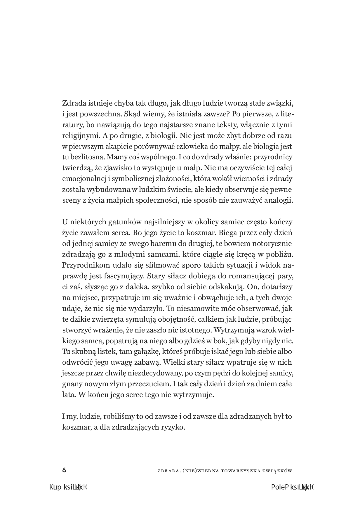 Fragment „Zdrada. (Nie)wierna towarzyszka związków” — strona 6 z 26