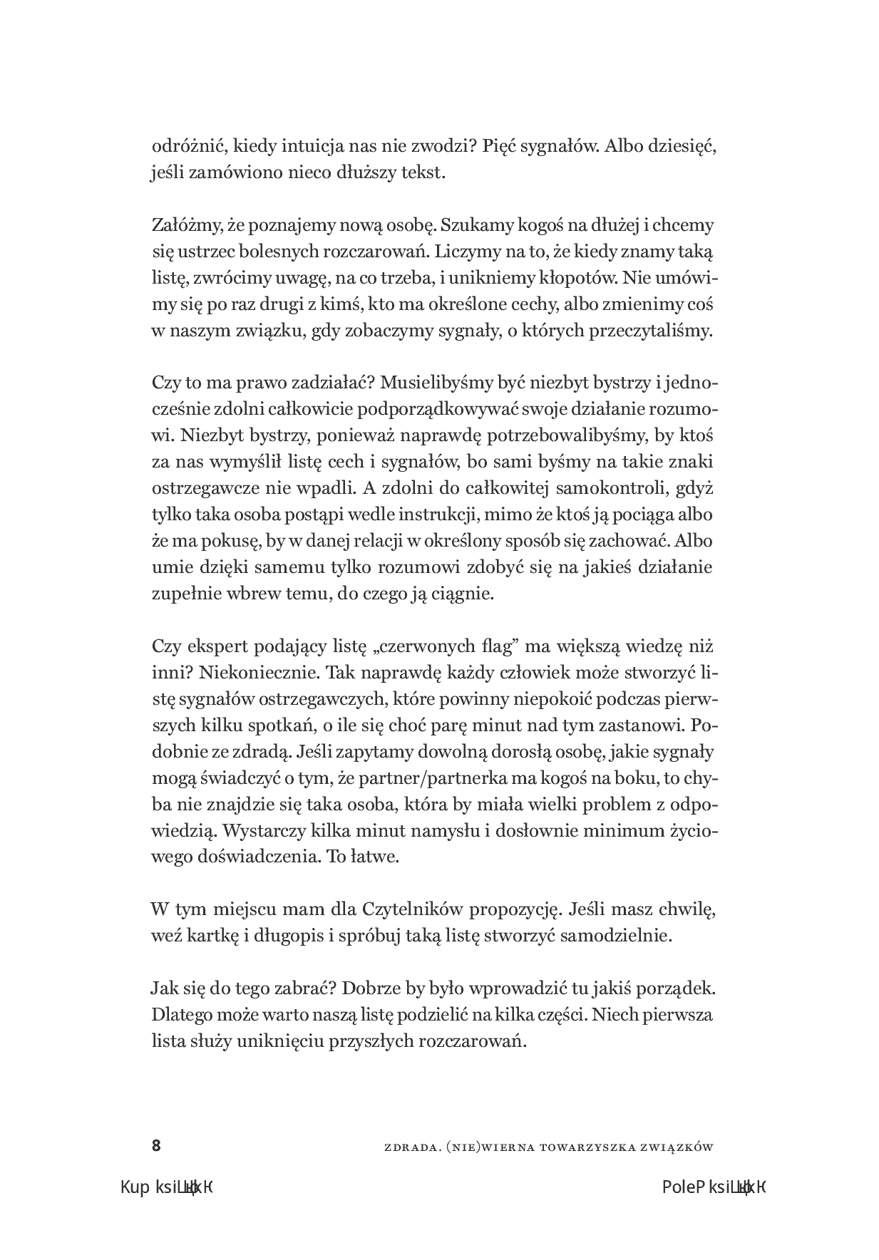 Fragment „Zdrada. (Nie)wierna towarzyszka związków” — strona 8 z 26