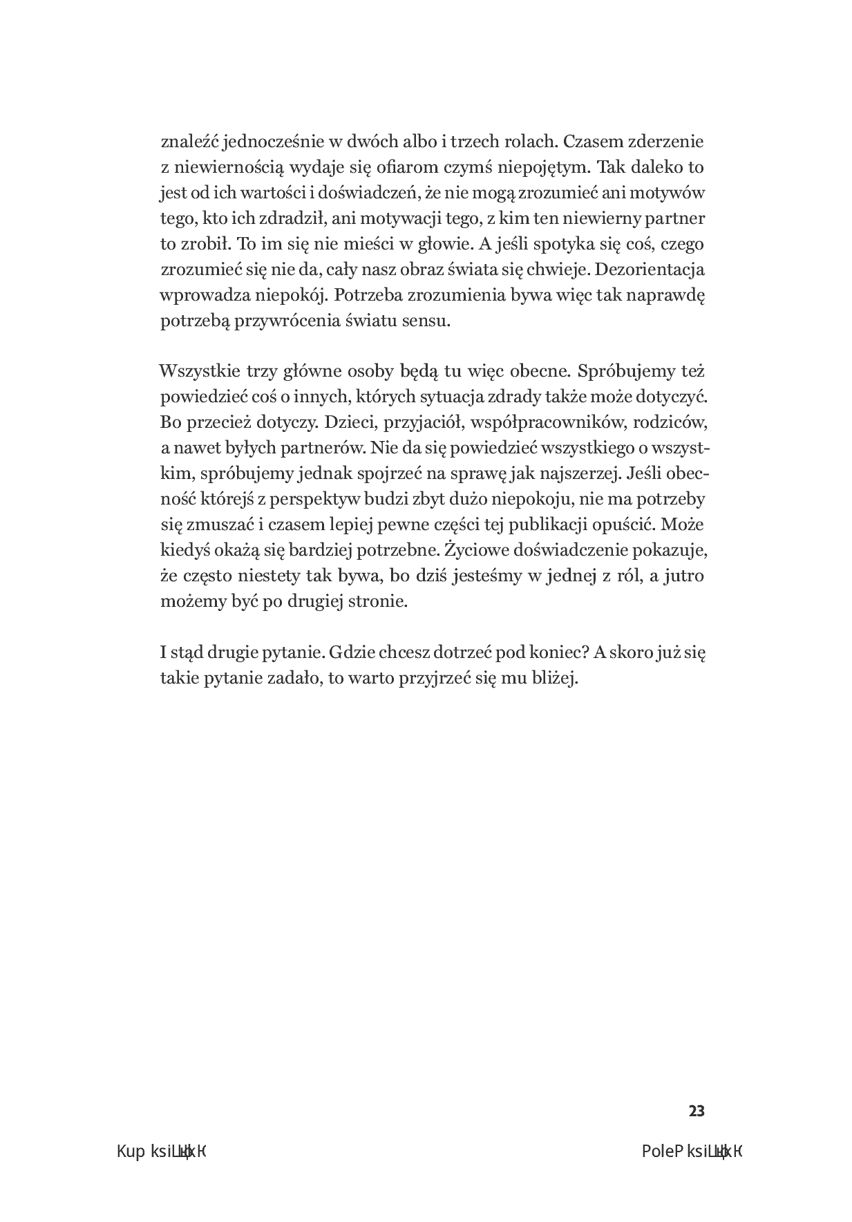 Fragment „Zdrada. (Nie)wierna towarzyszka związków” — strona 23 z 26