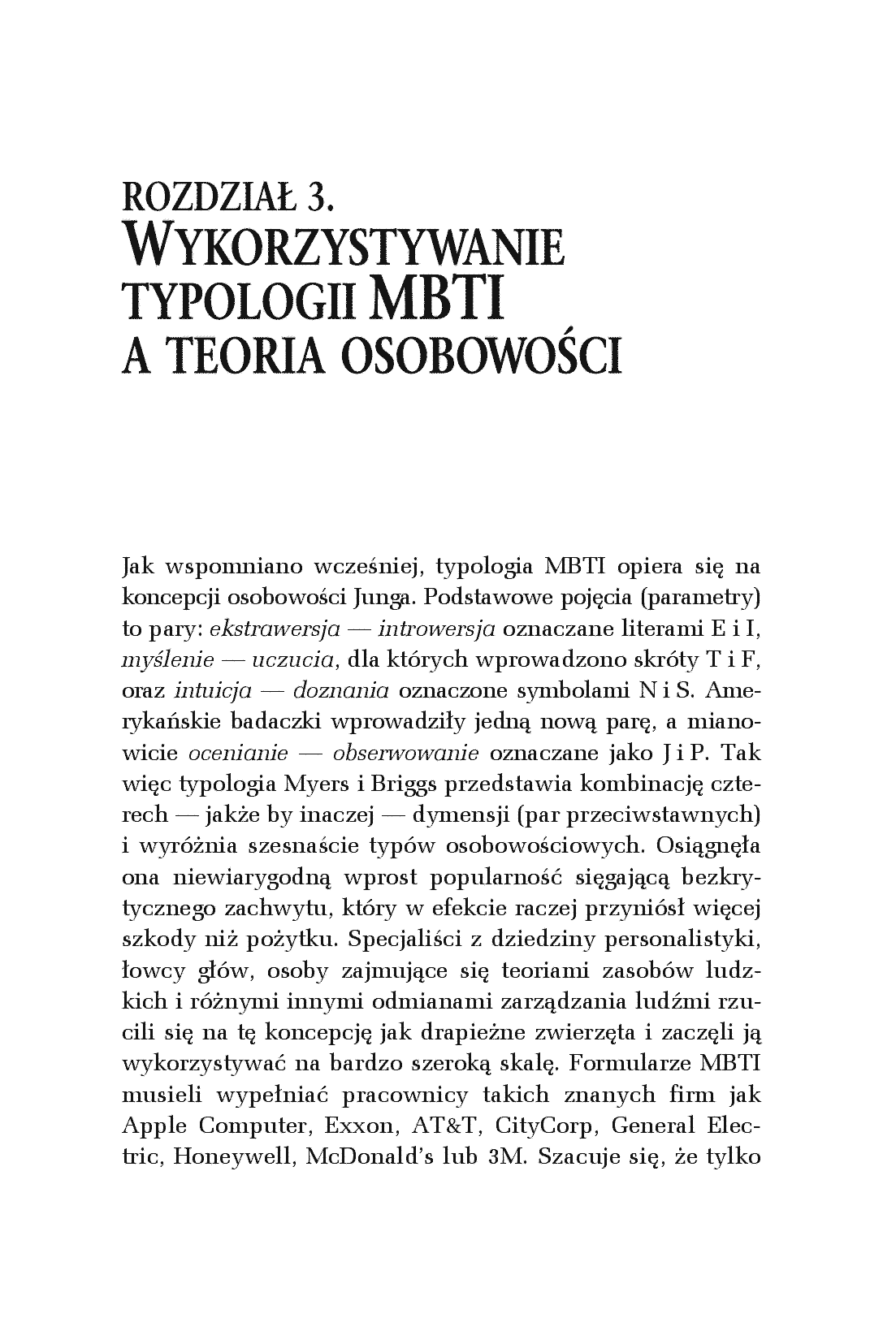 Fragment „Kto jest kim. Typy osobowości dla menedżerów” — strona 5 z 21