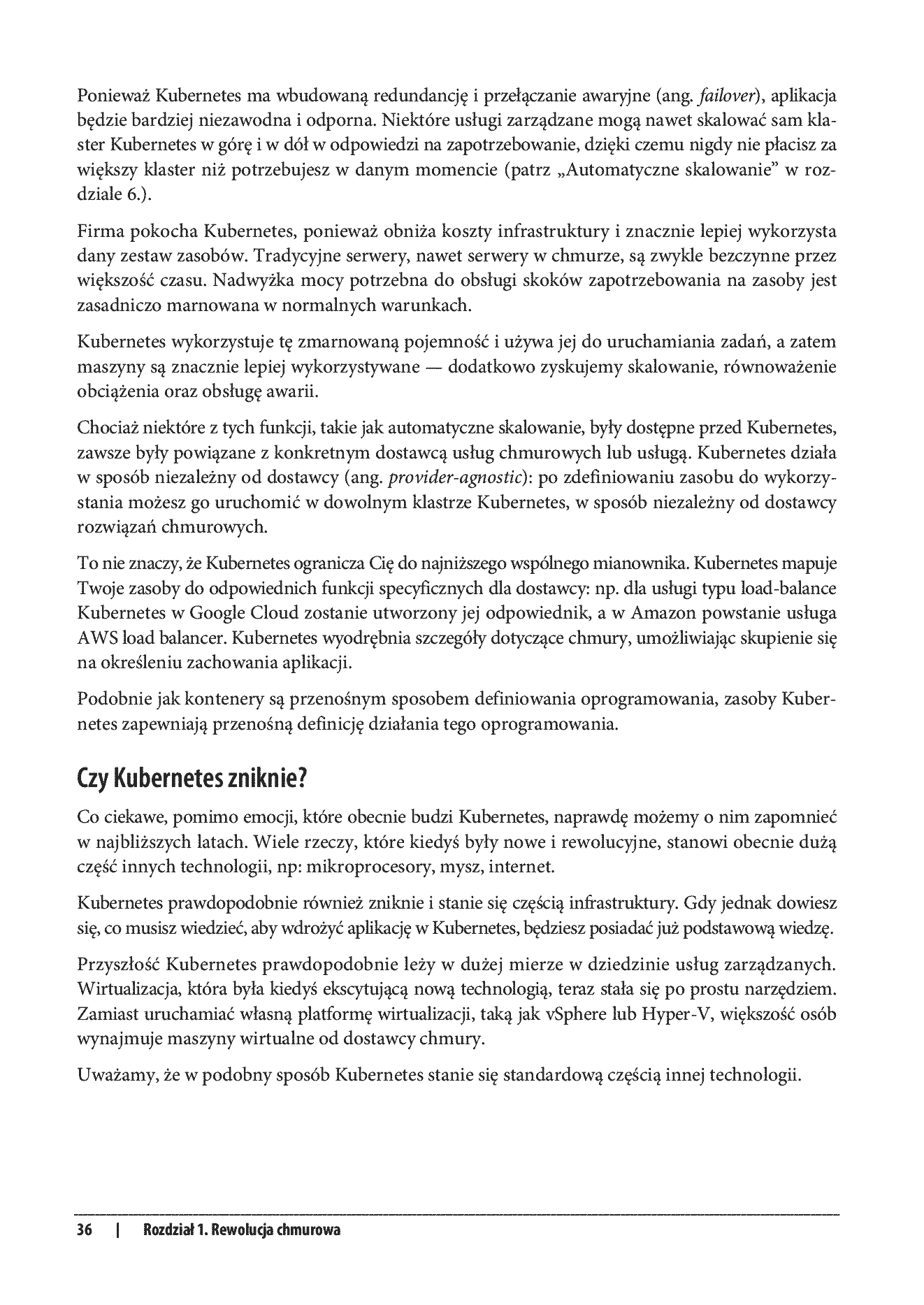 Fragment „Kubernetes - rozwiązania chmurowe w świecie DevOps. Tworzenie, wdrażanie i skalowanie nowoczesnych aplikacji chmurowych” — strona 28 z 30