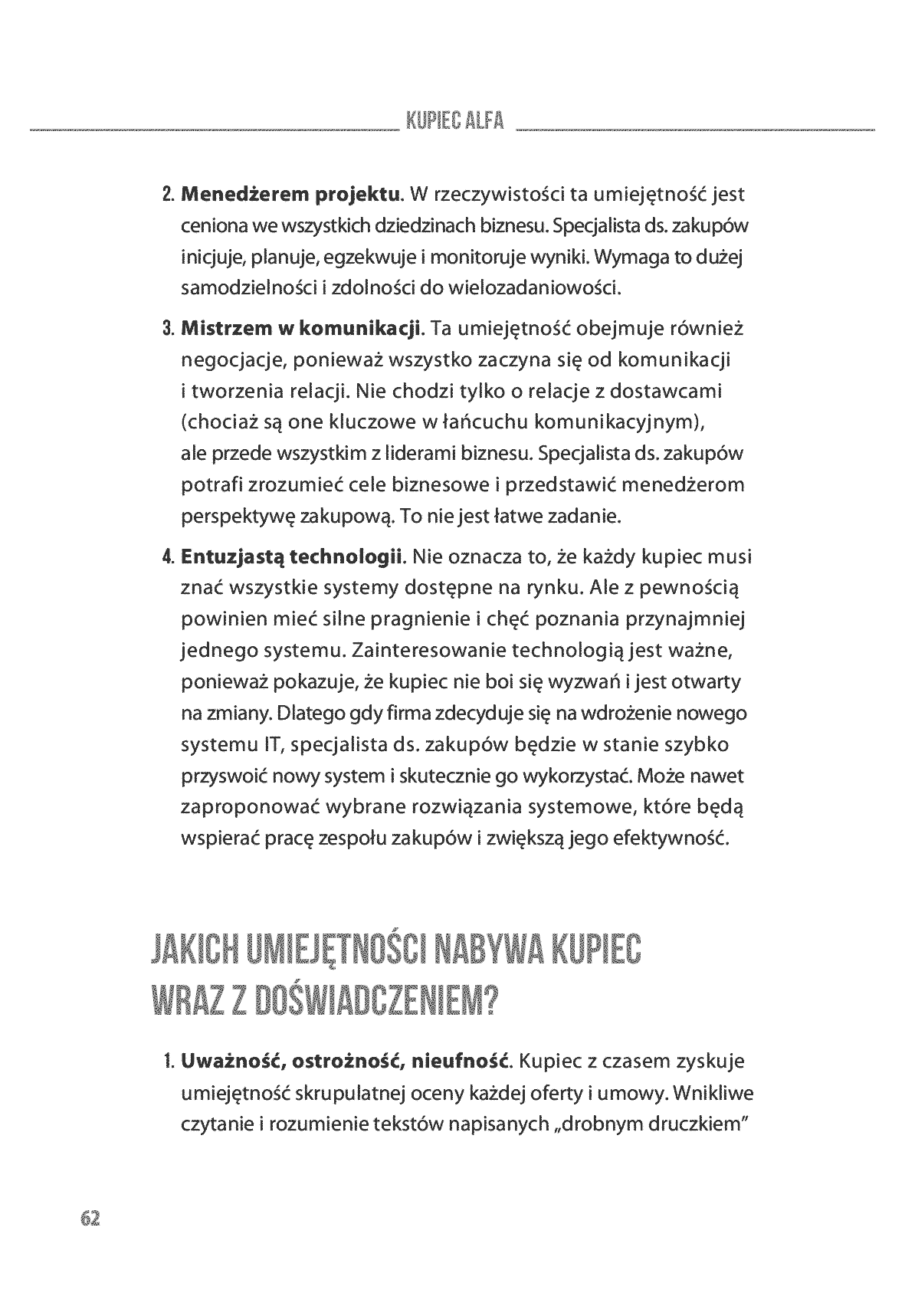 Fragment „Kupiec Alfa. Przewodnik po efektywnych zakupach i negocjacjach” — strona 20 z 26